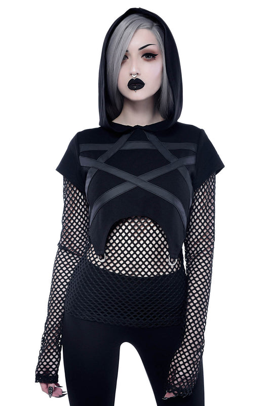 Killstar Witchnet Hood Top