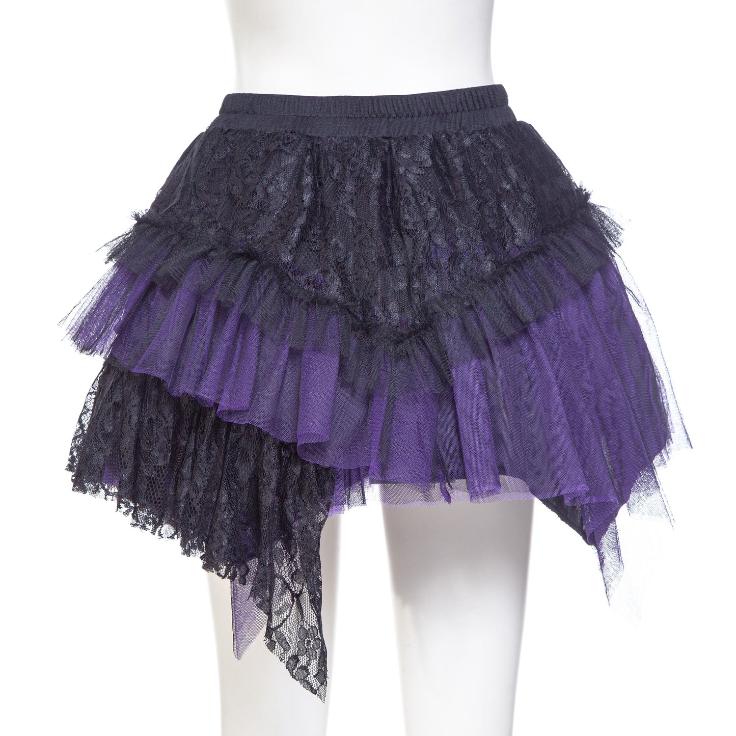 Pulse Skirt Black - Purple