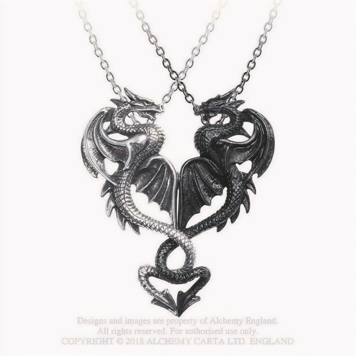 Draconic Tryst Friendship Necklaces