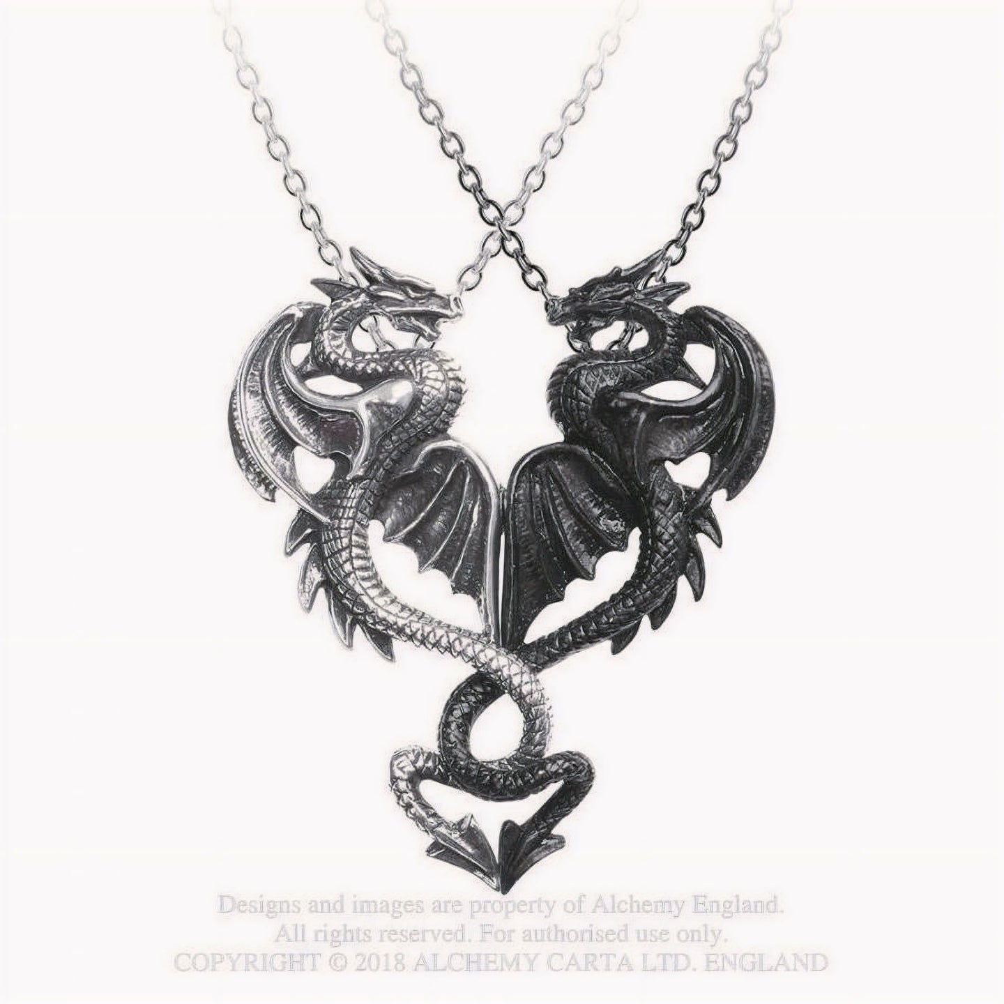 Draconic Tryst Friendship Necklaces