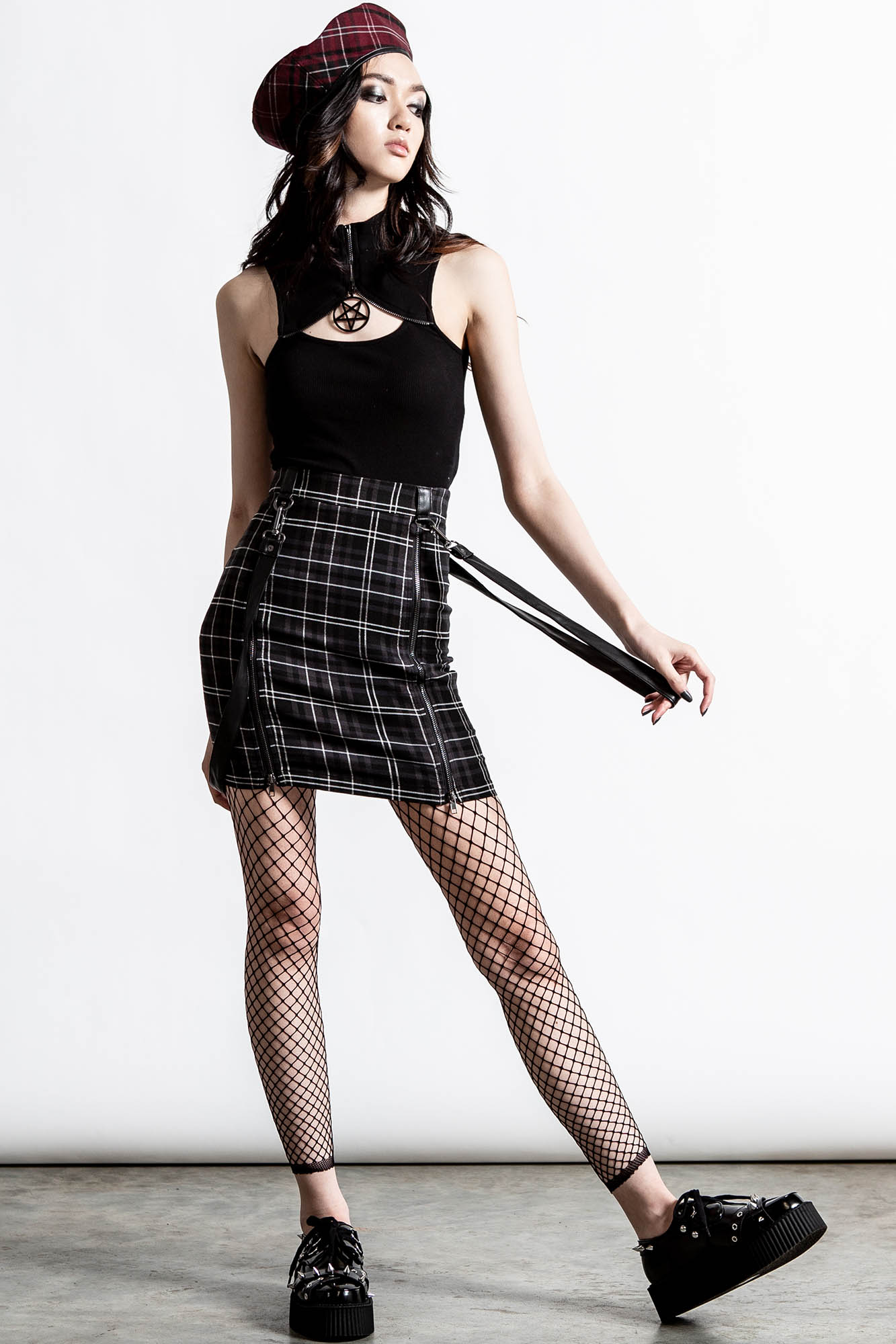Daze of Our Lives Minirok Ash Tartan
