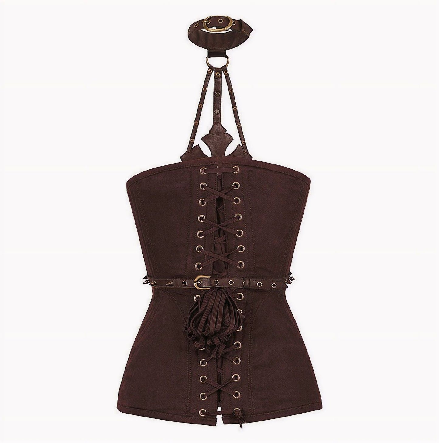 Corset Gear Cross Brown