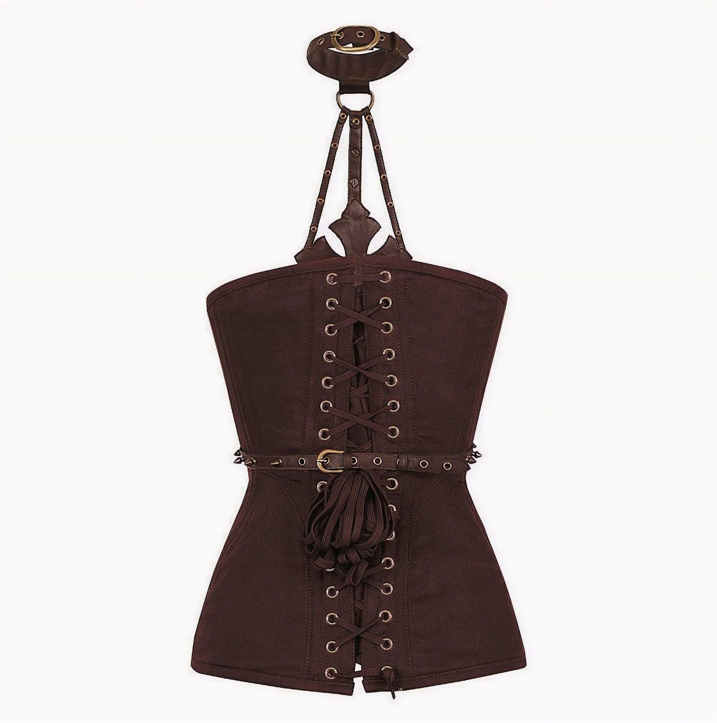 Corset Gear Cross Brown