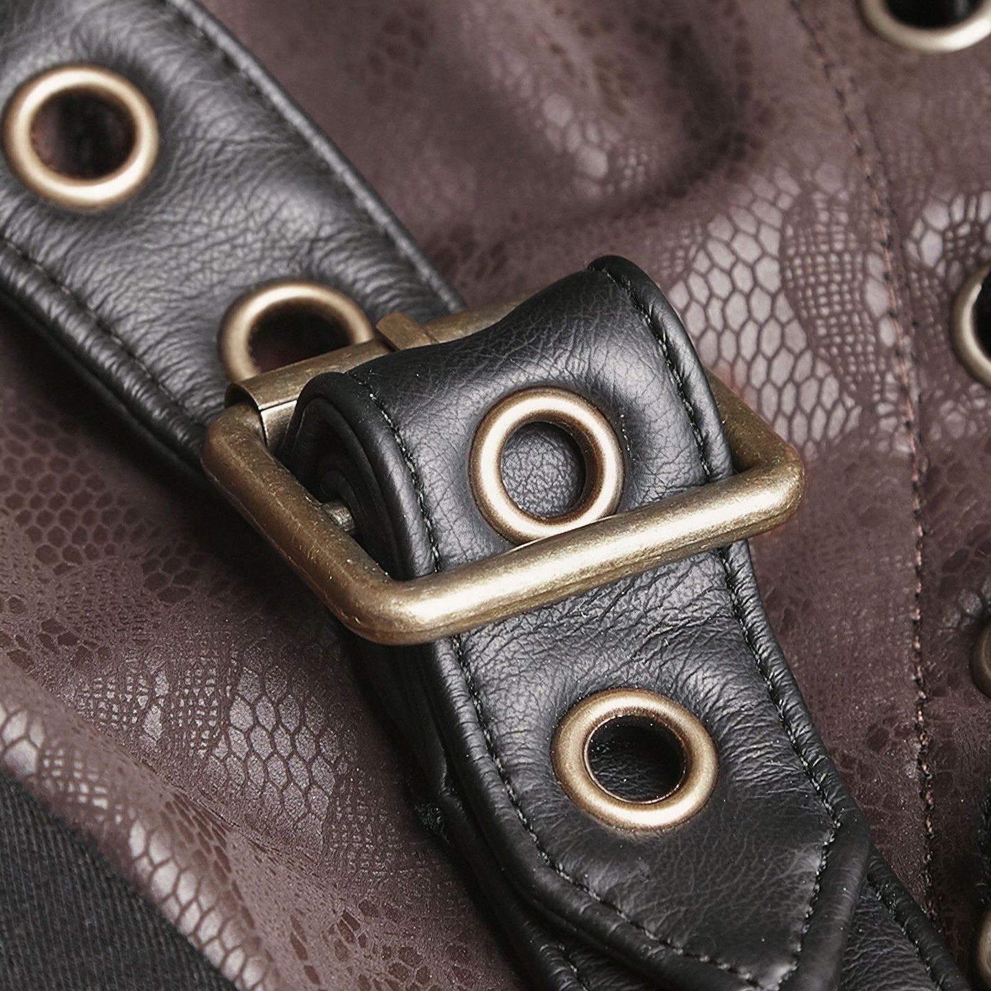 Noticed Top Zwart/Bruin