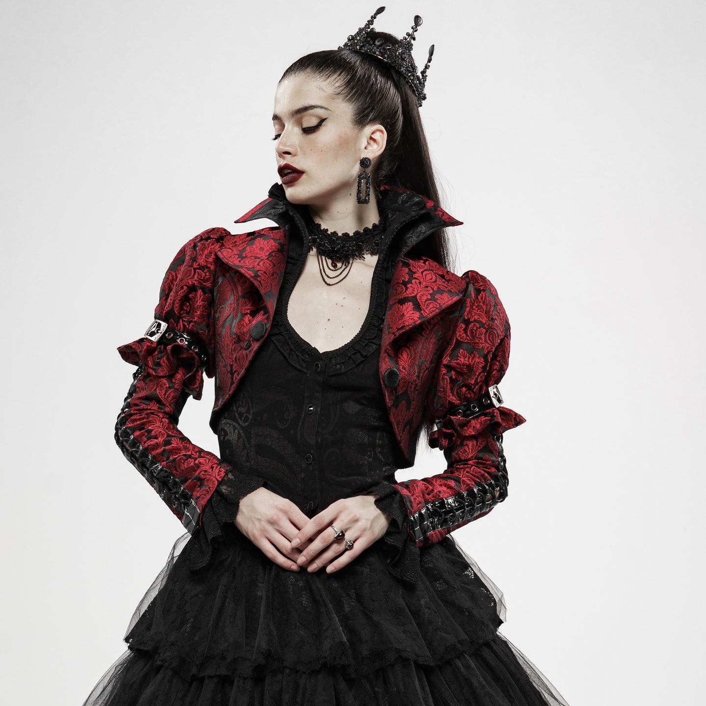 Challenge Bolero Zwart/Rood