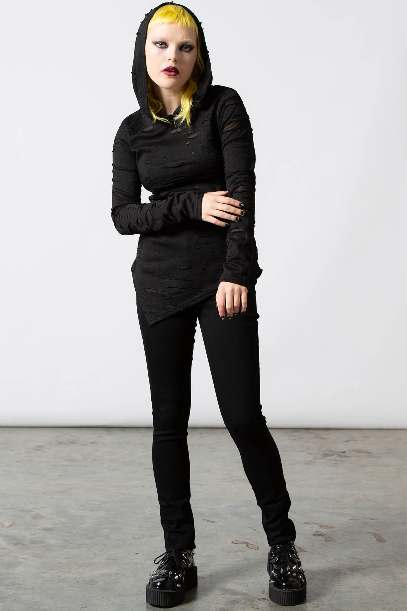 Killstar Infernia Hooded Top