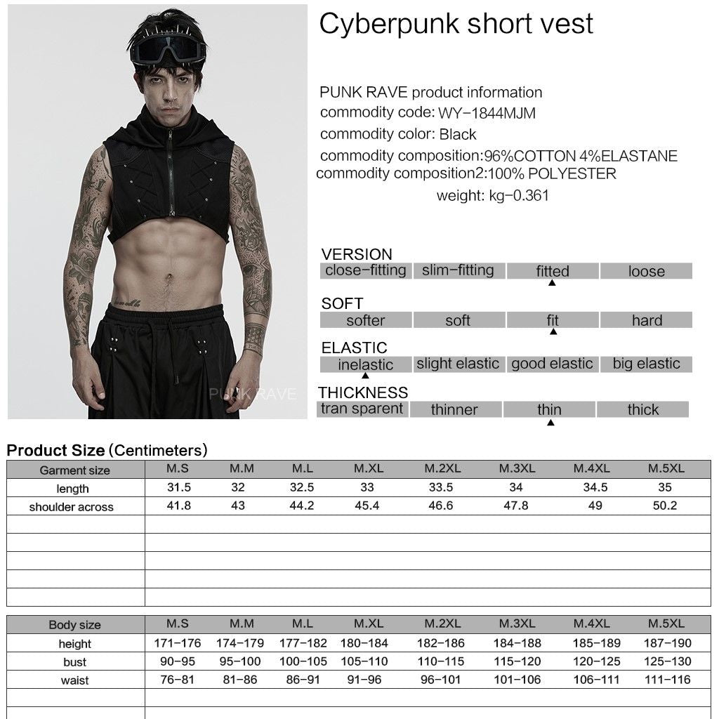 Punk Rave Quillion Top