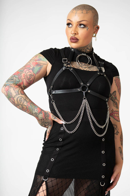Killstar Lethal Circle Chain Harness