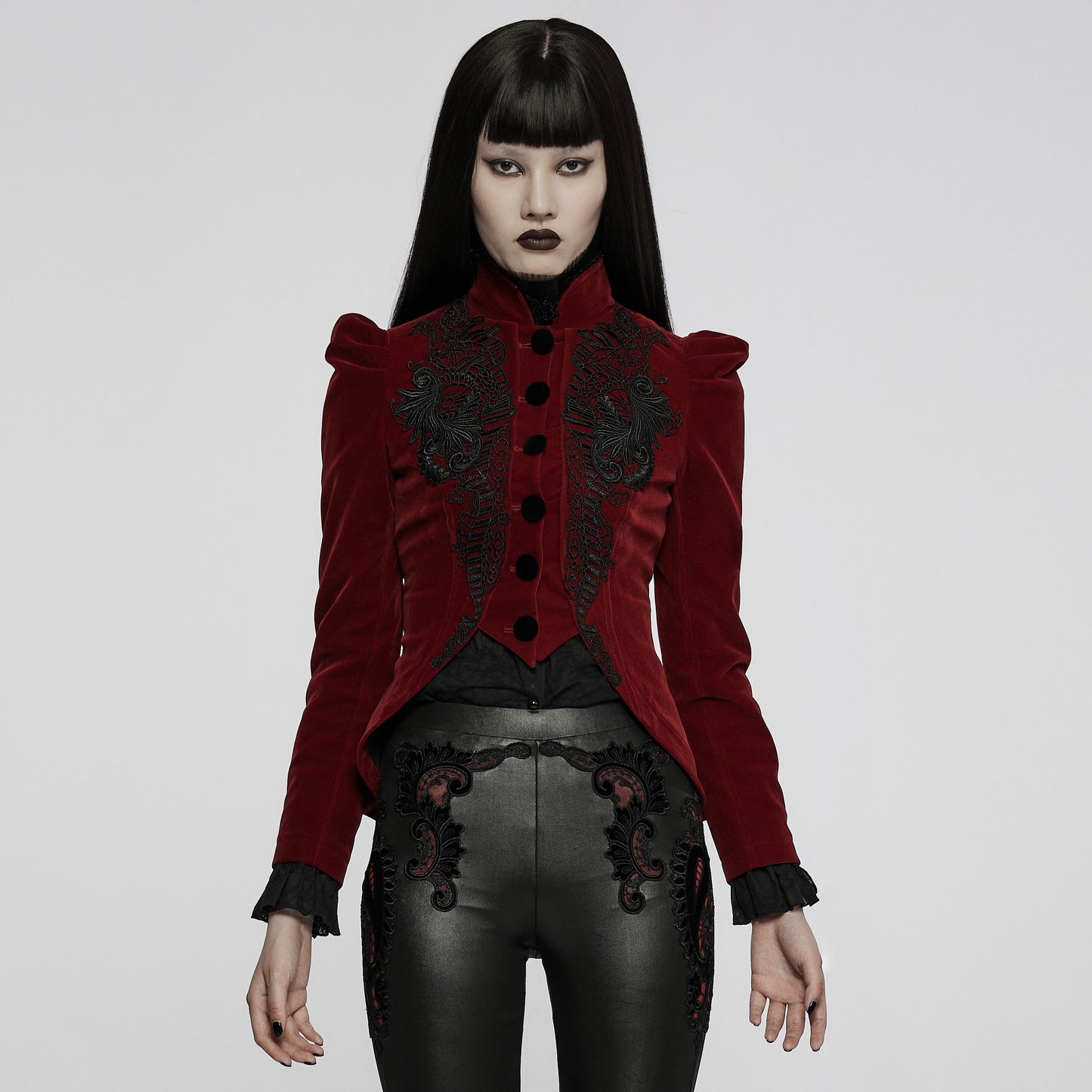 Nothing to Say Jacket Red - Black