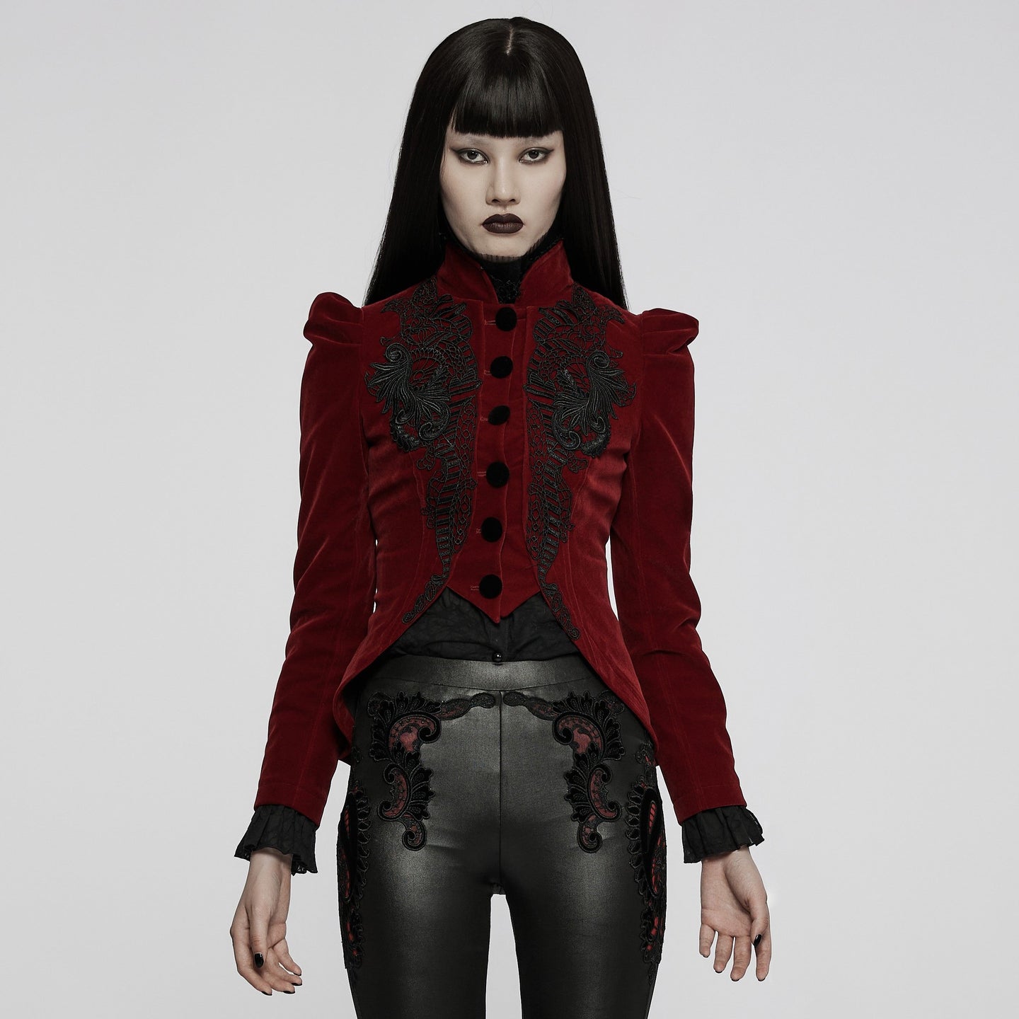 Nothing to Say Jacket Red - Black