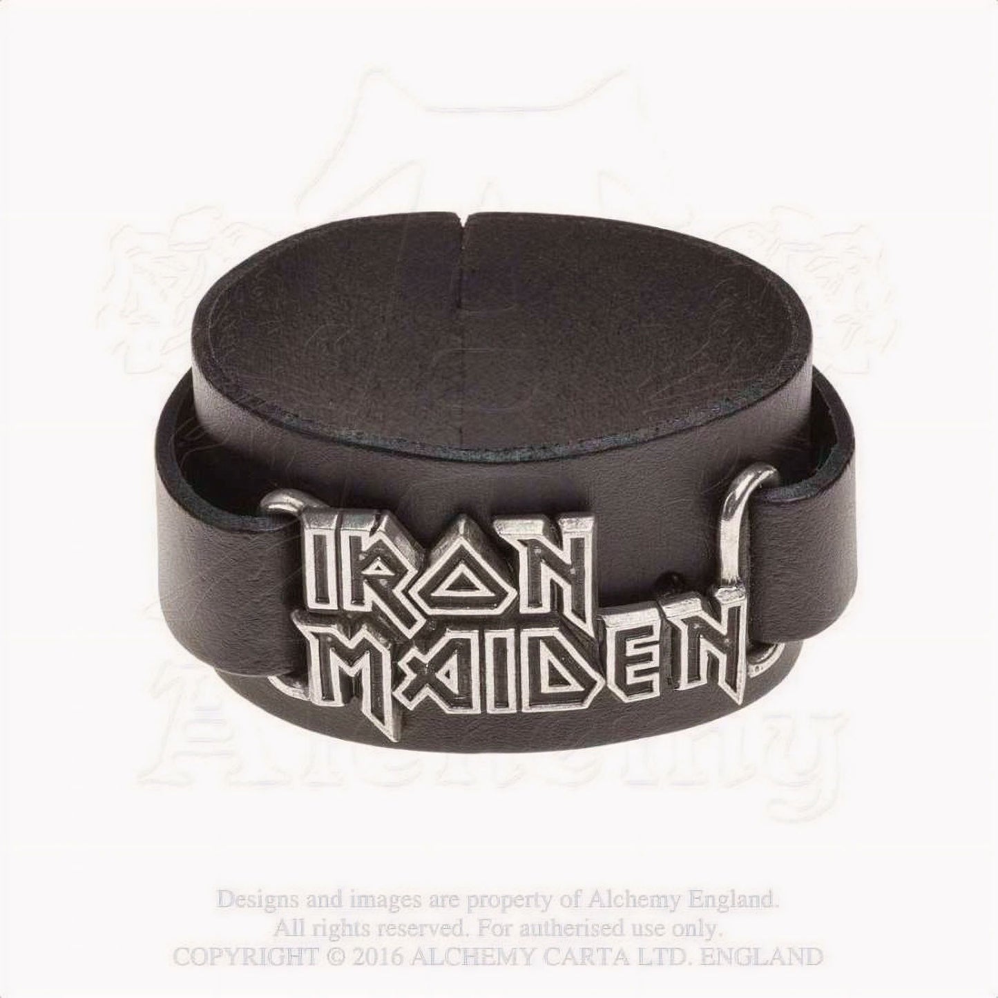 Iron Maiden Logo Polsband