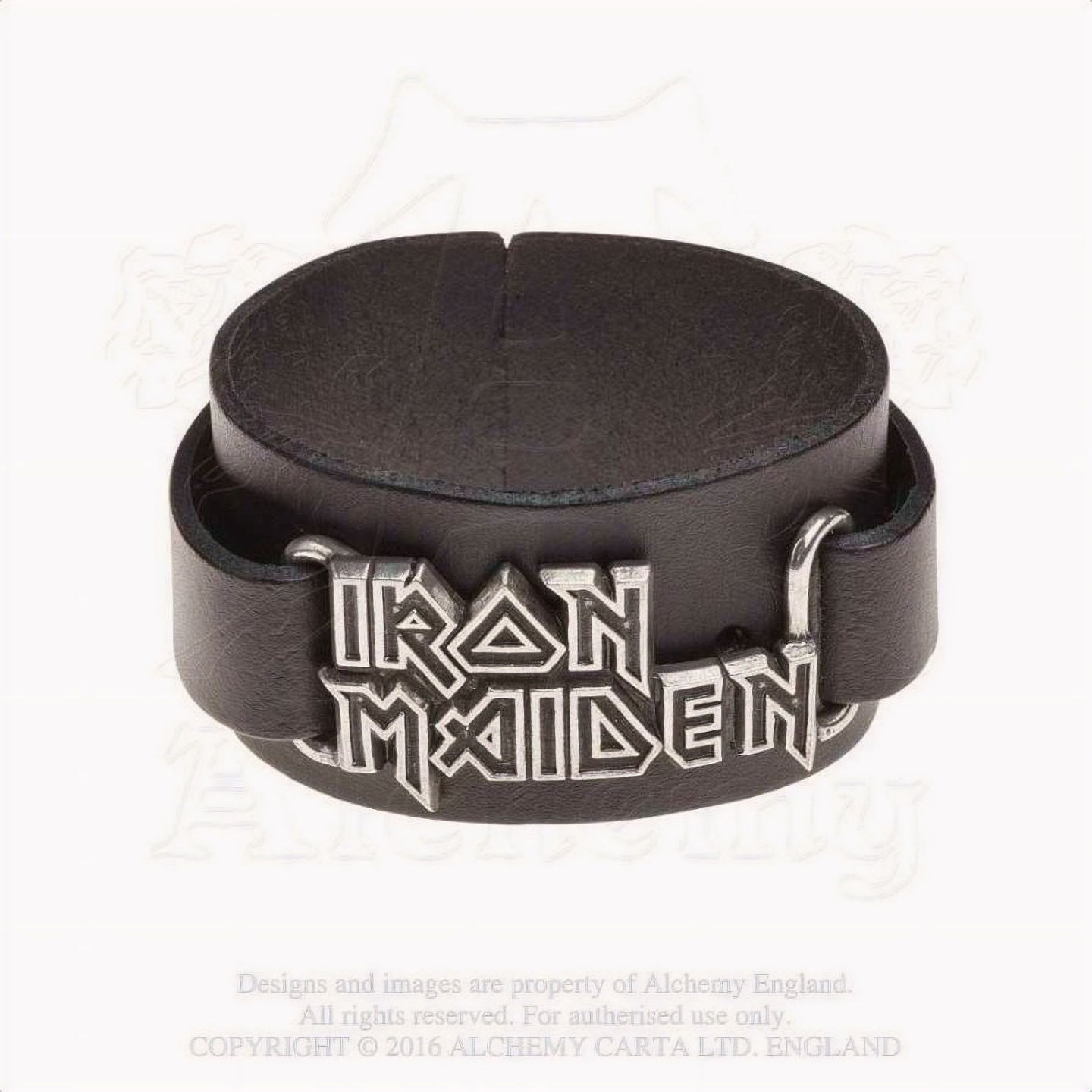 Iron Maiden Logo Polsband