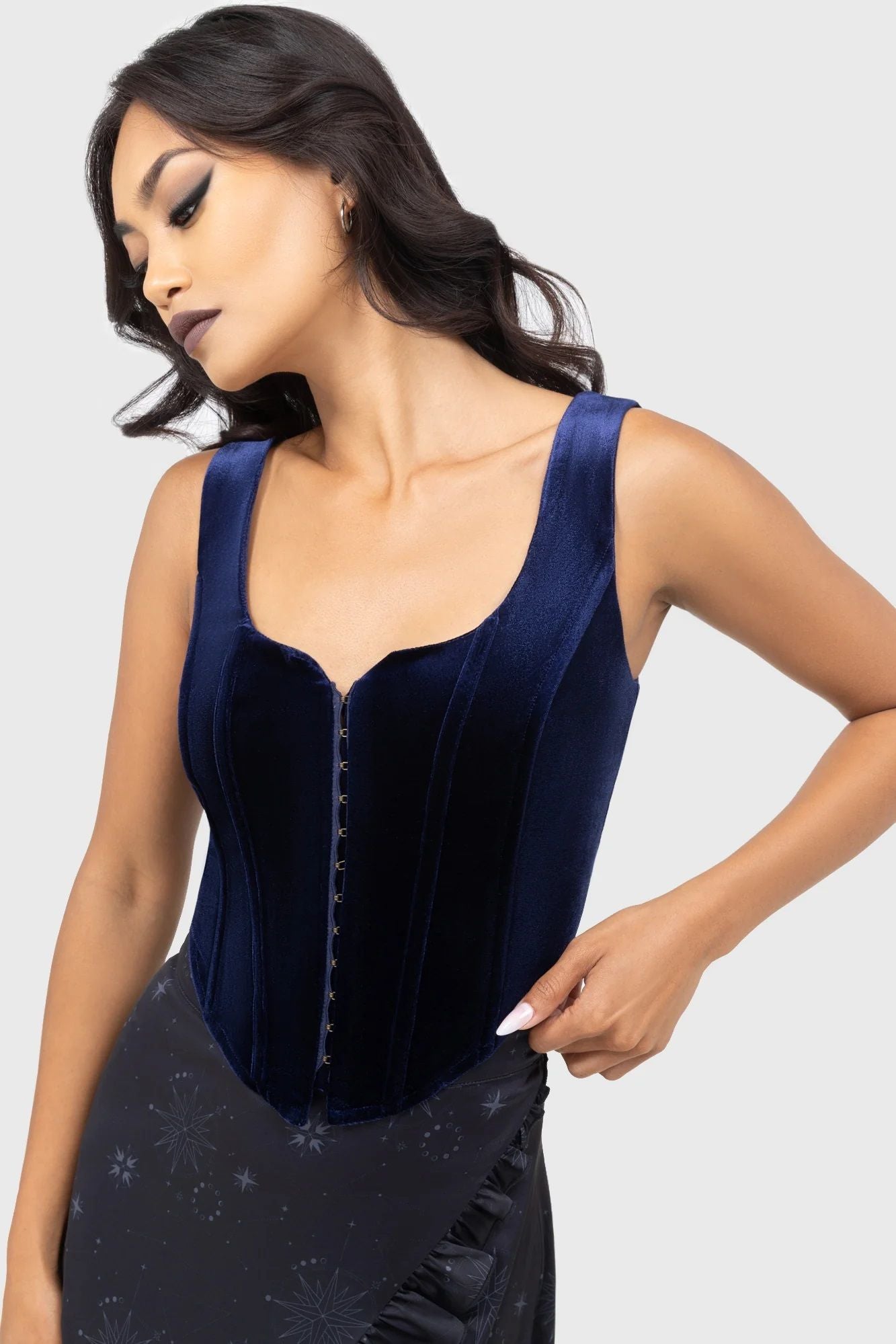 Killstar Moon Mourning Korset Top