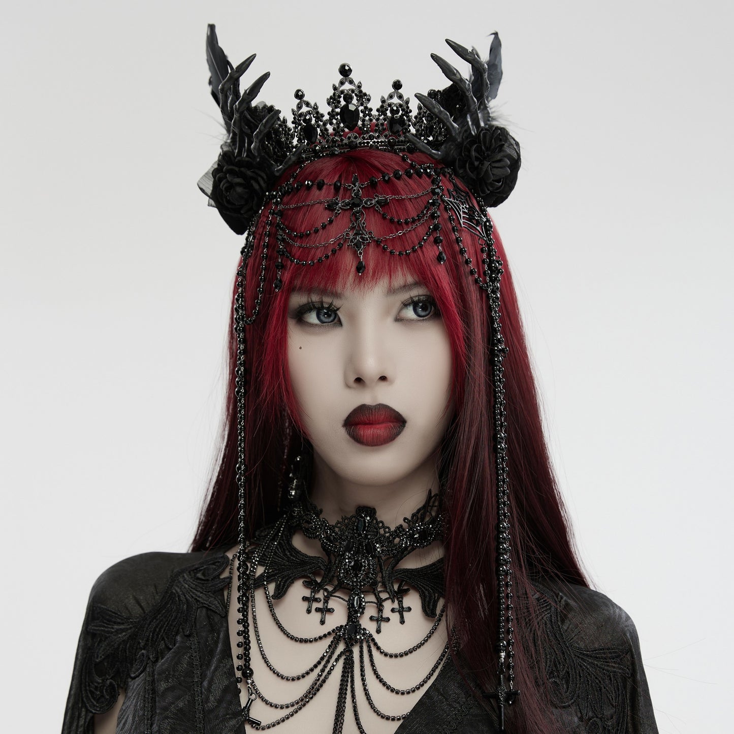 Wicked Tiara Kroon Zwart