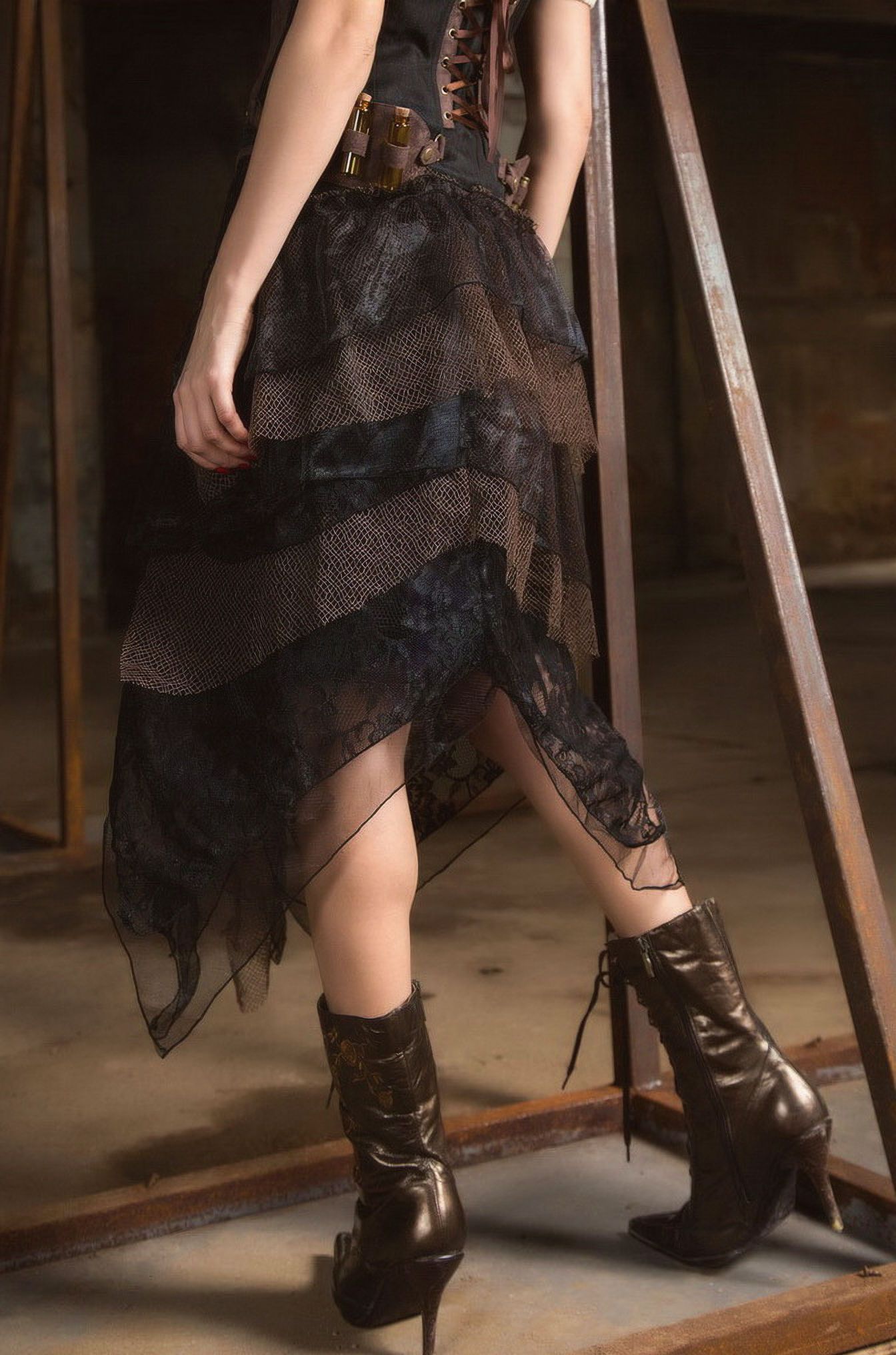 Scandal Rok Zwart/Bruin