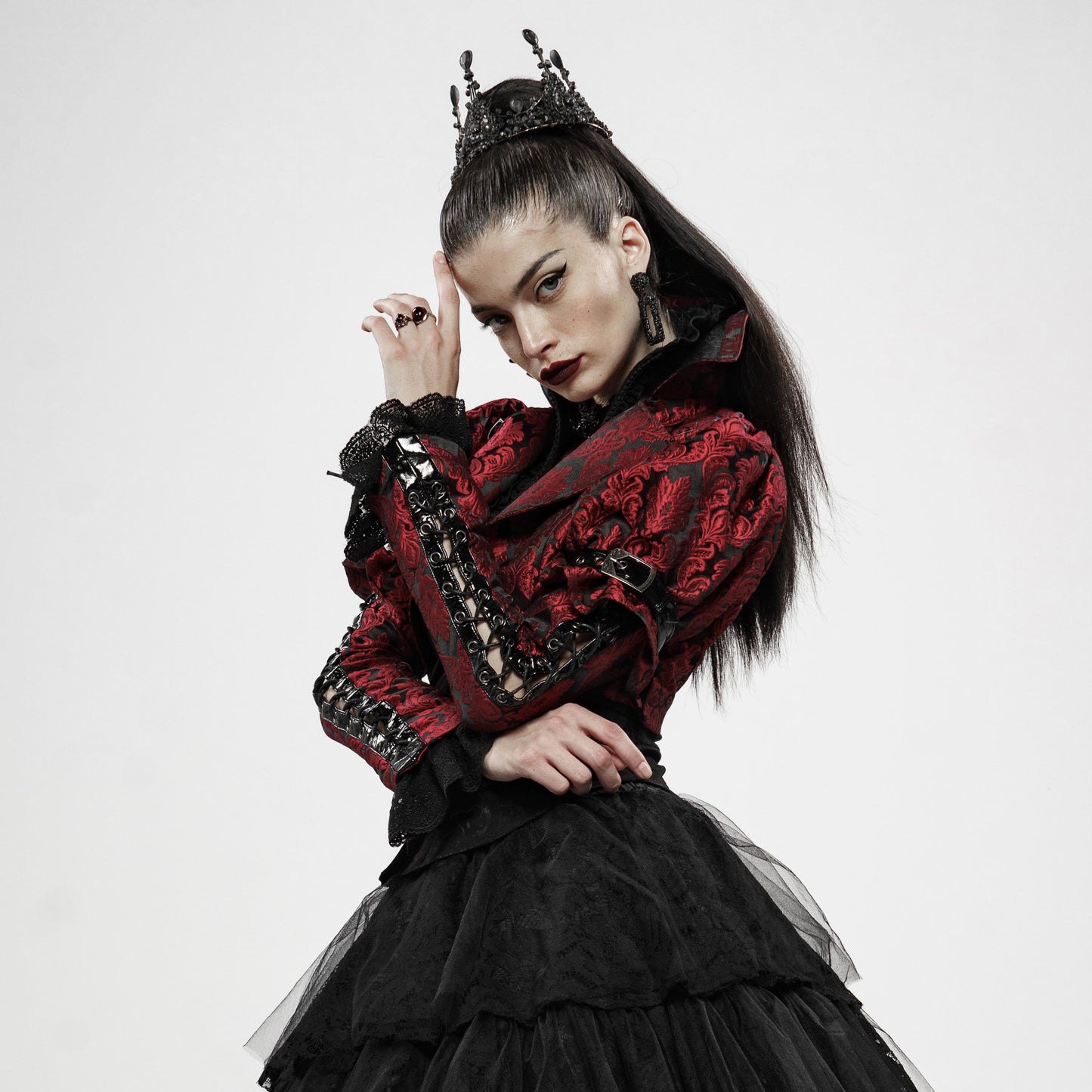 Challenge Bolero Zwart/Rood
