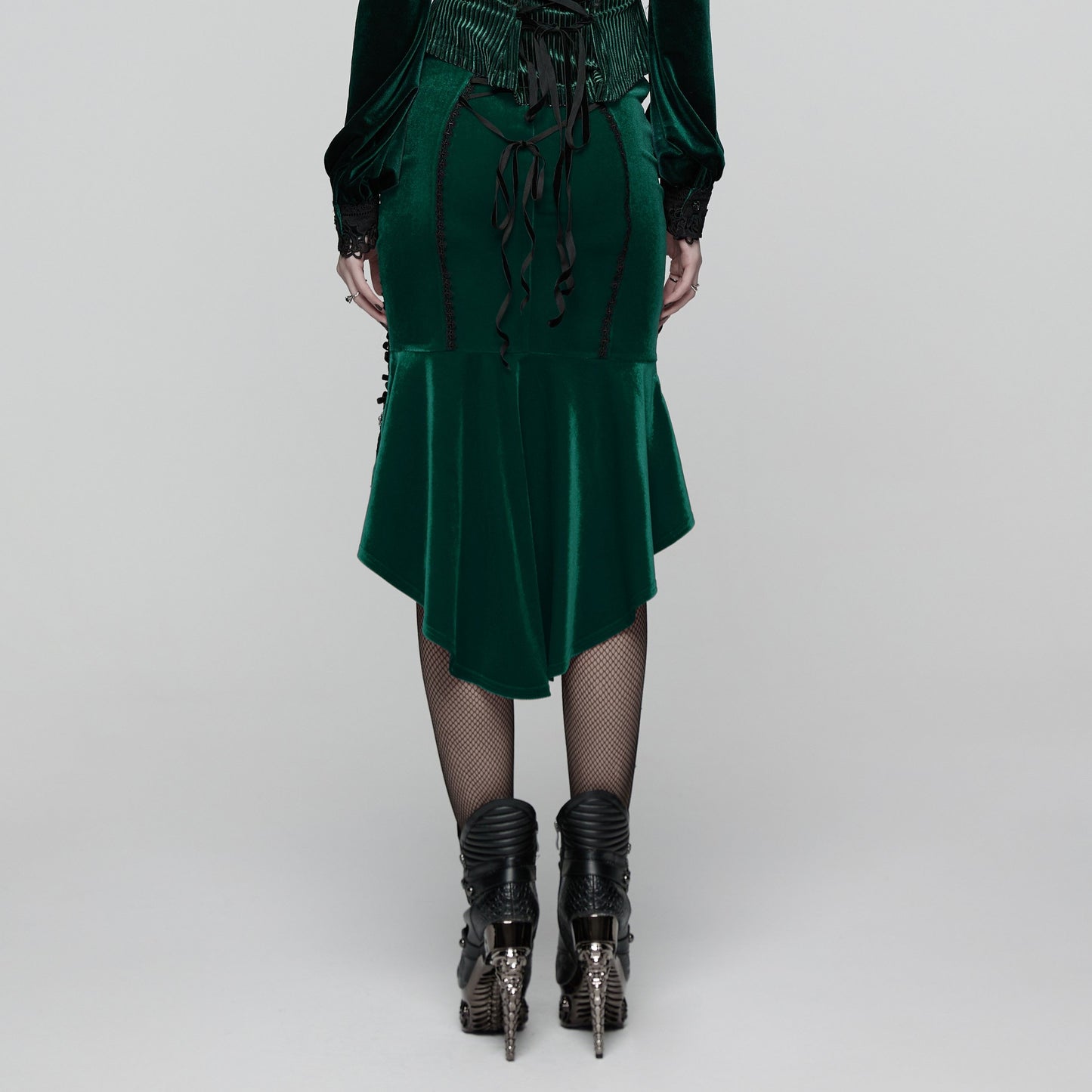 Hold Me Rok Groen - Zwart