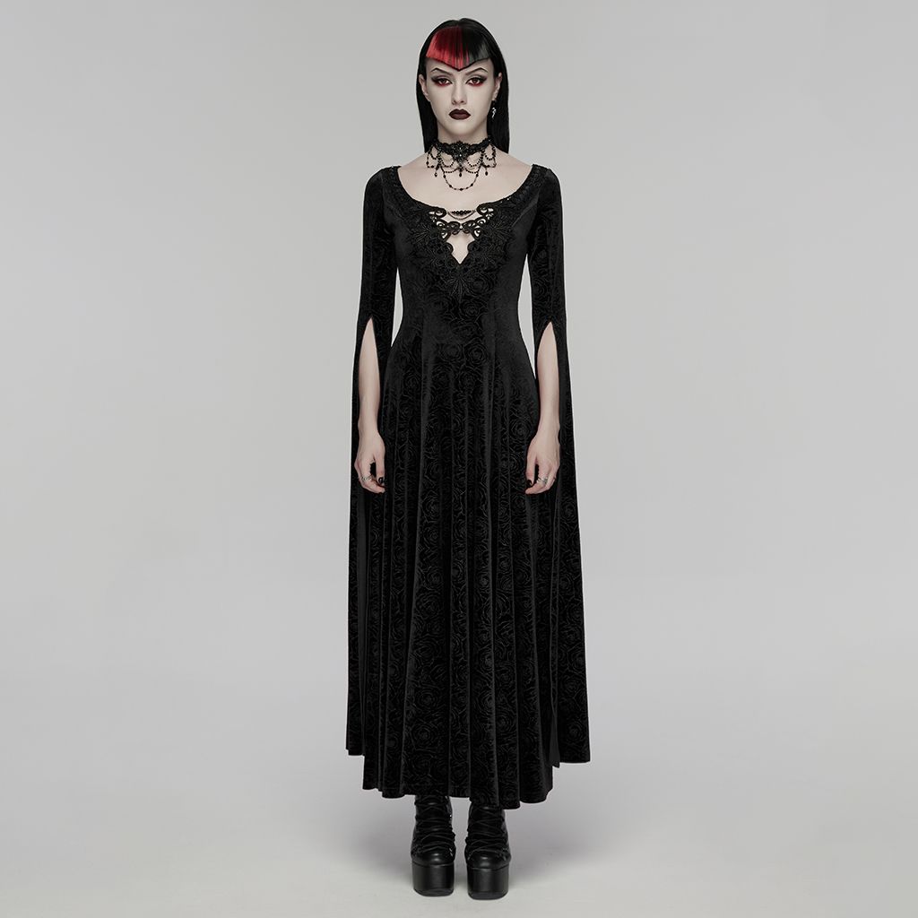 Empress Maxi Jurk Zwart