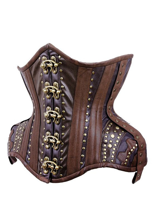 WH7 Steampunk Gears Underbust Korset