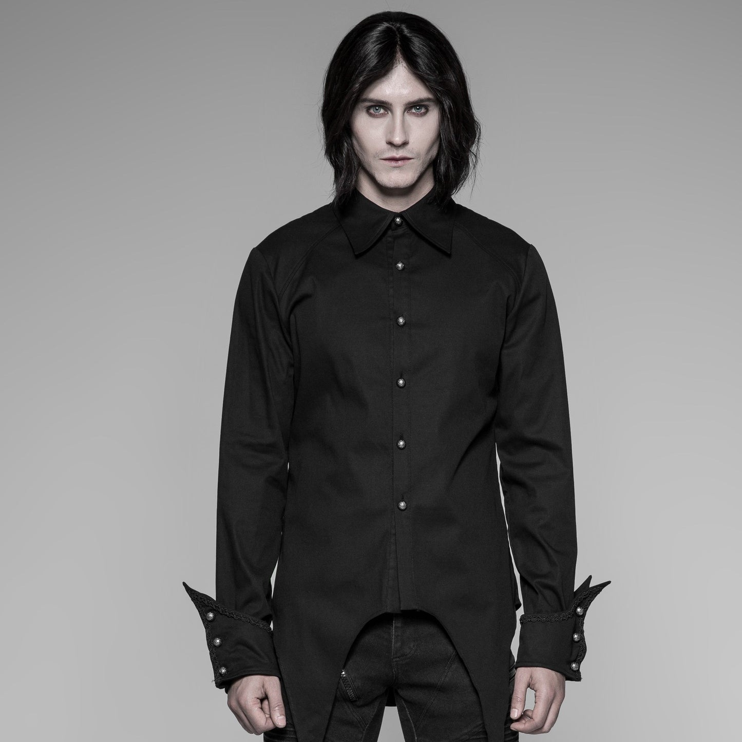 Punk Rave Realm Herenshirt Zwart