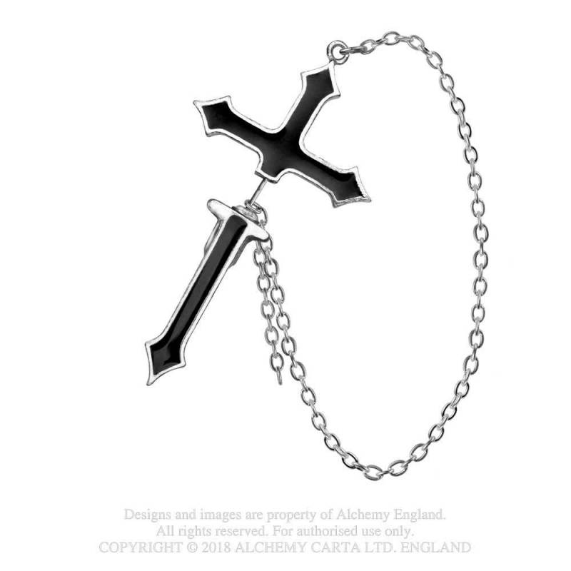 Impalare Cross Faux Piercing