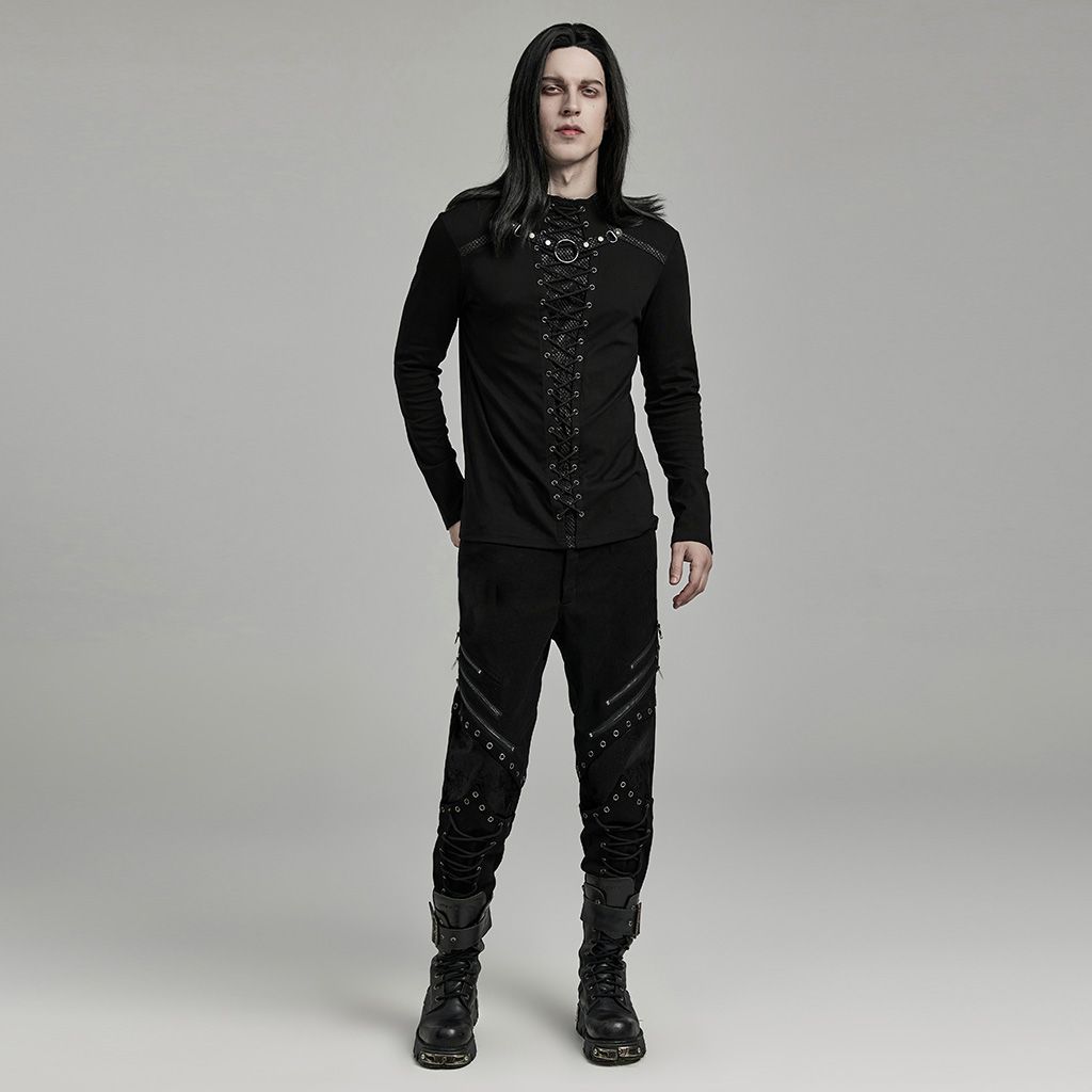 Cry Long Sleeve Top Zwart