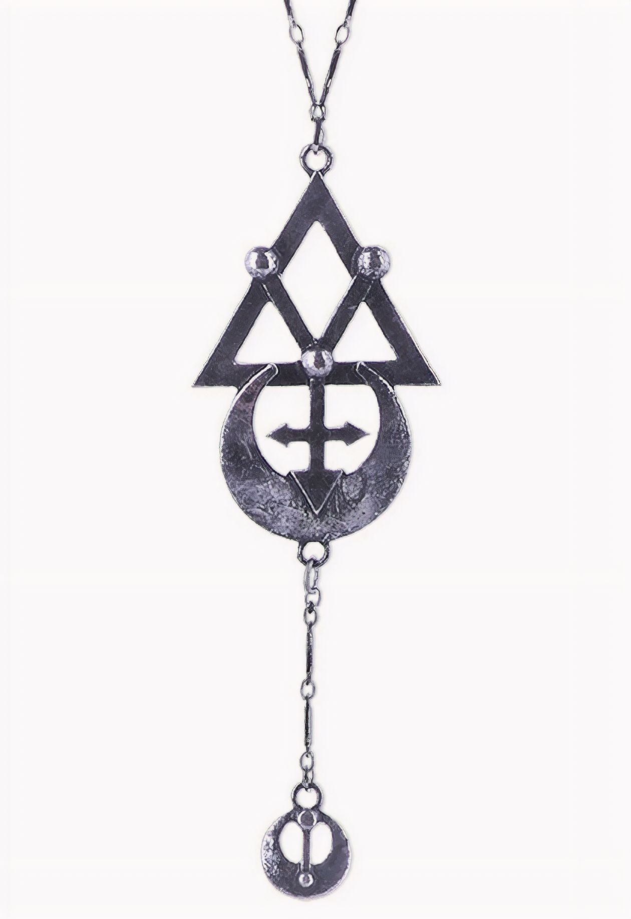 Geometry Silver Halsketting