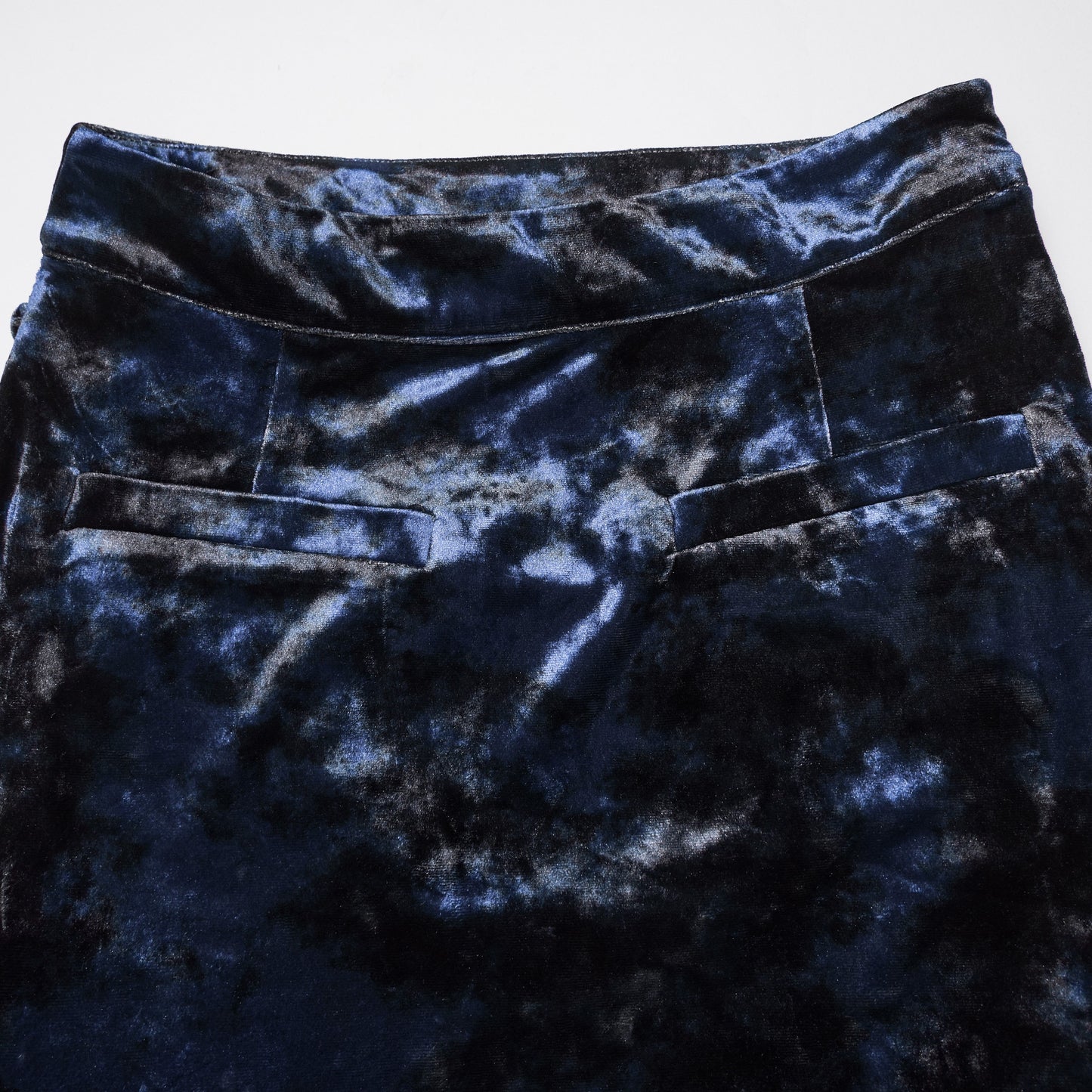 Broken Promise Maxi Rok Blauw - Zwart