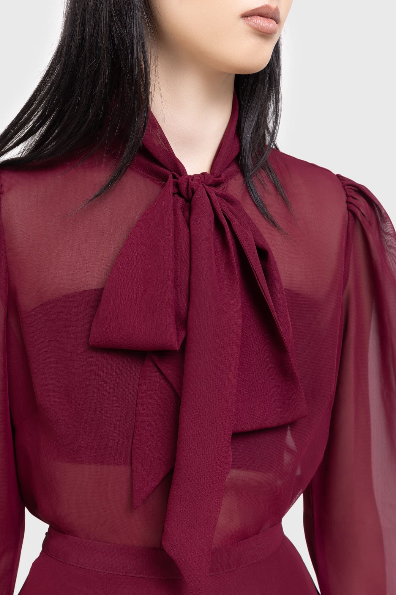Kihilist Crimson Oracle Blouse