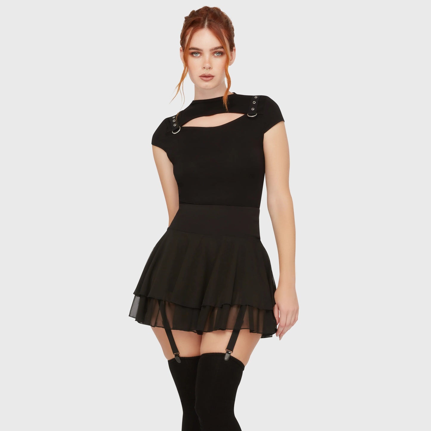 Killstar Yasumi Mesh Skirt