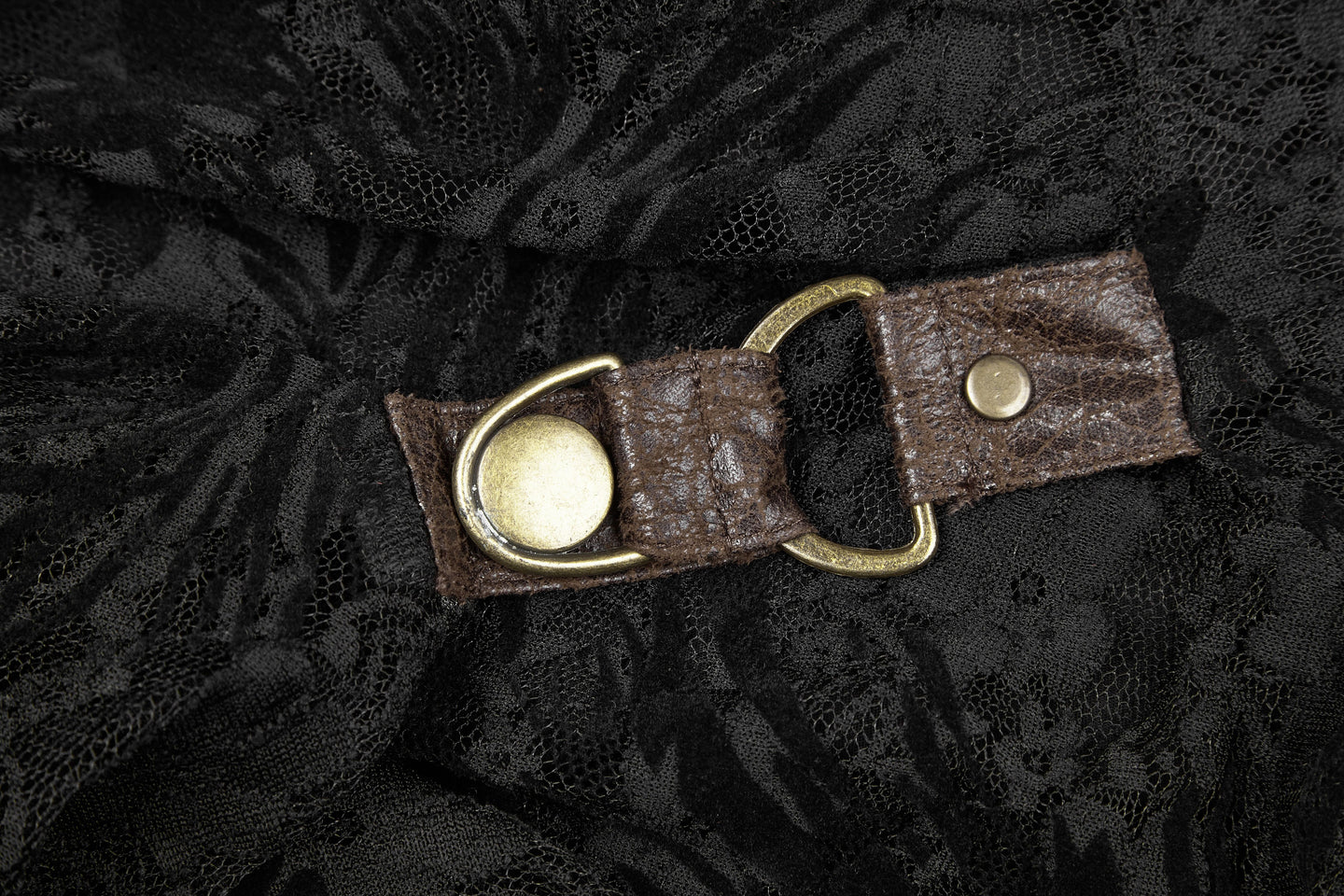 Time Enough Dress Black/Brown