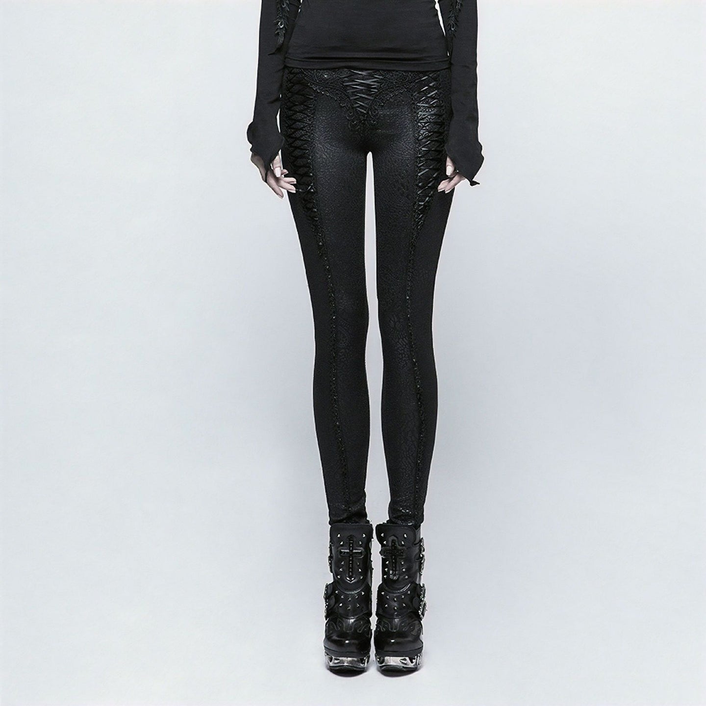 Miss You Legging Zwart