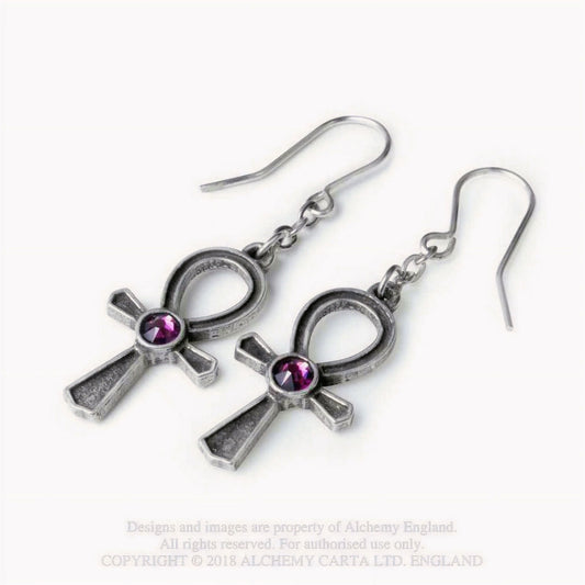 Ankh of Osiris Oorhangers