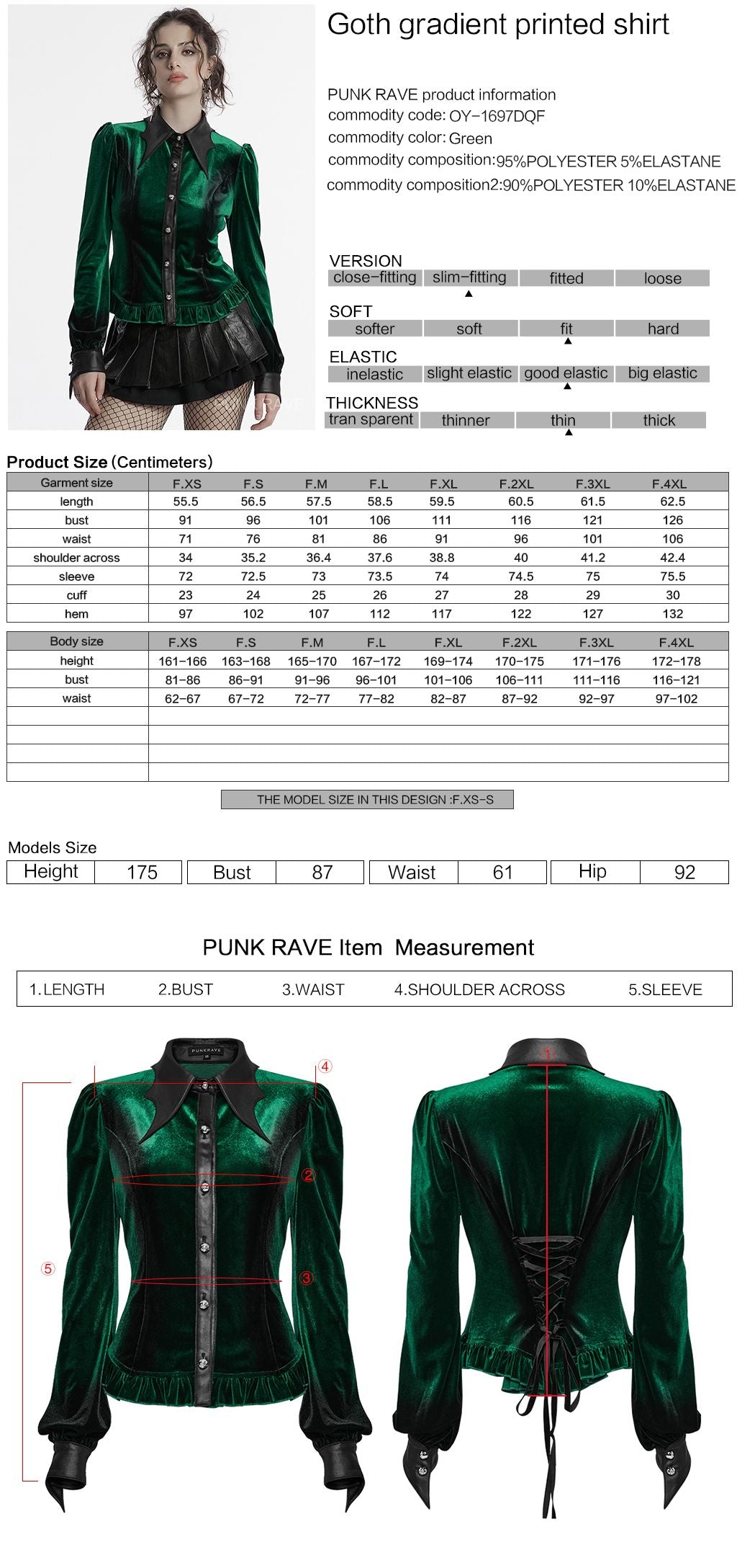 Expect Shirt Groen - Zwart