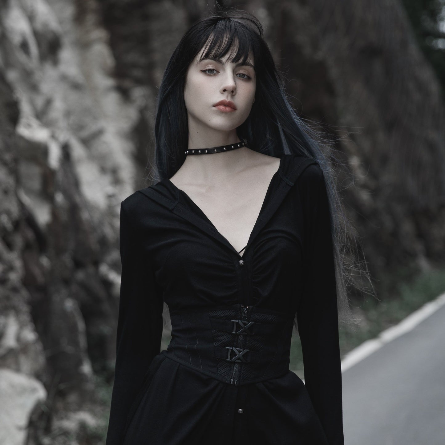 Space Corset Girdle Black