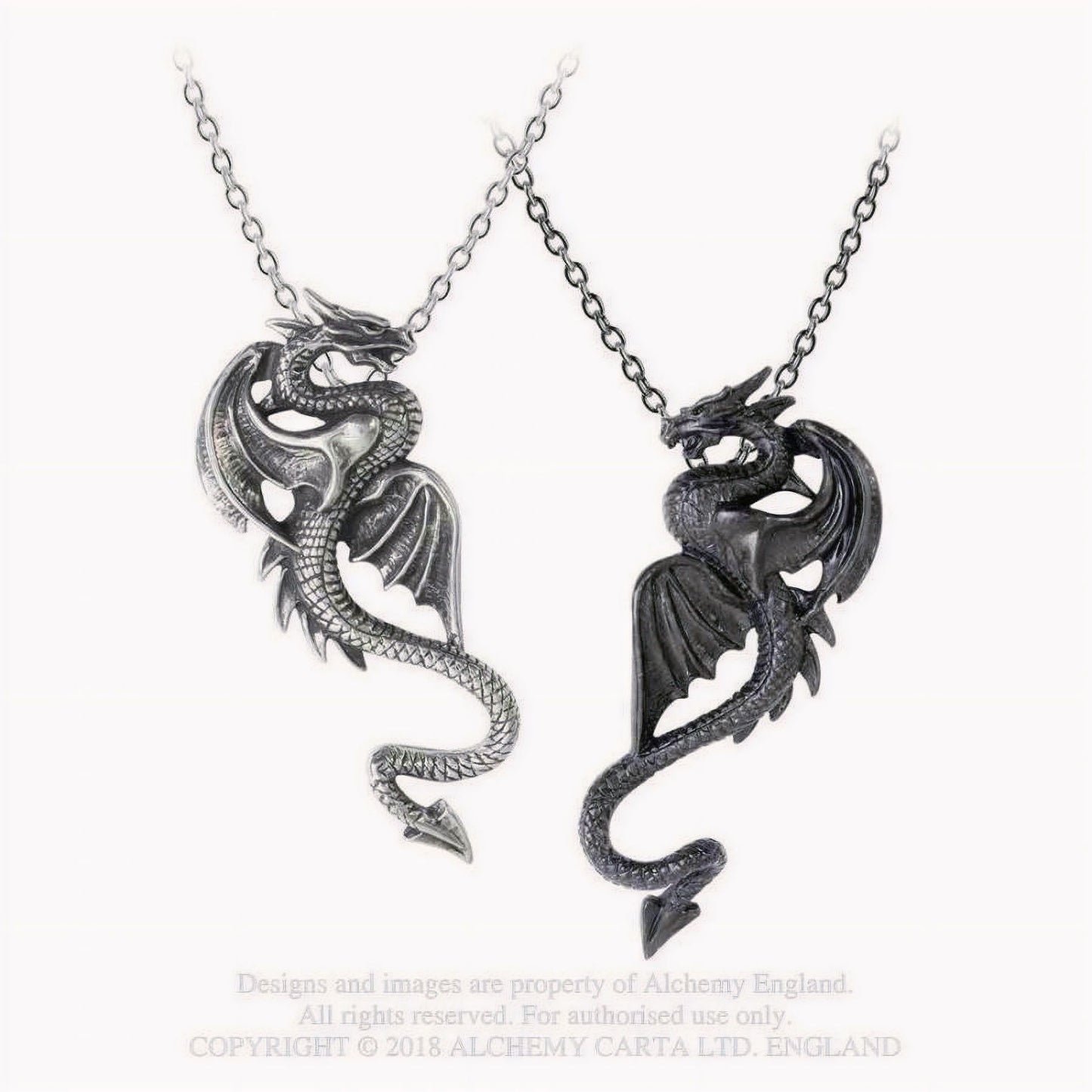 Draconic Tryst Friendship Necklaces