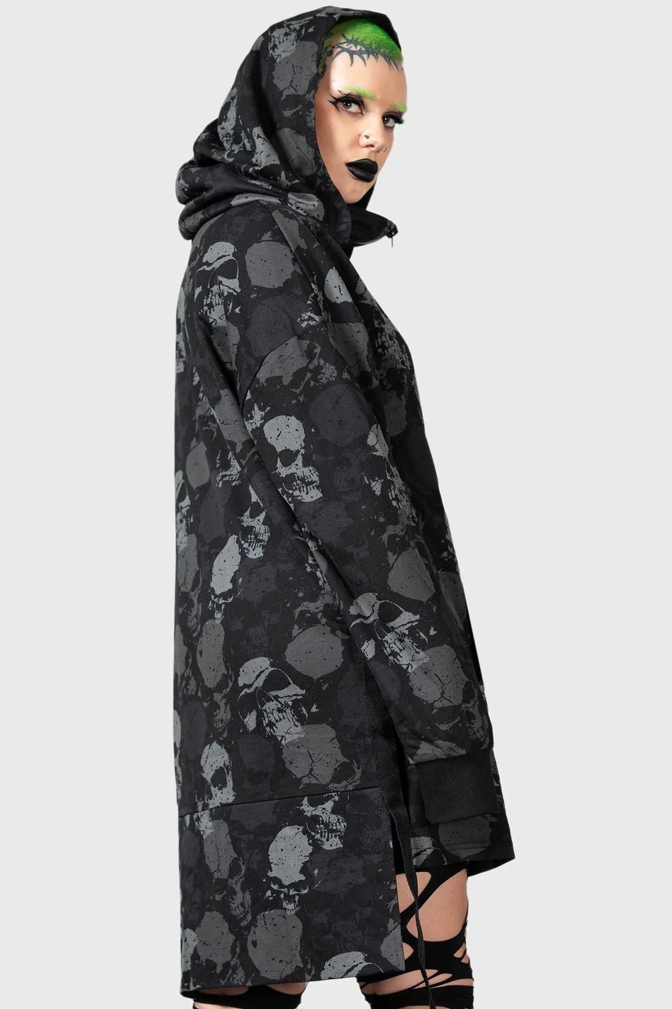 Killstar Tzompantli Oversized Hoodie
