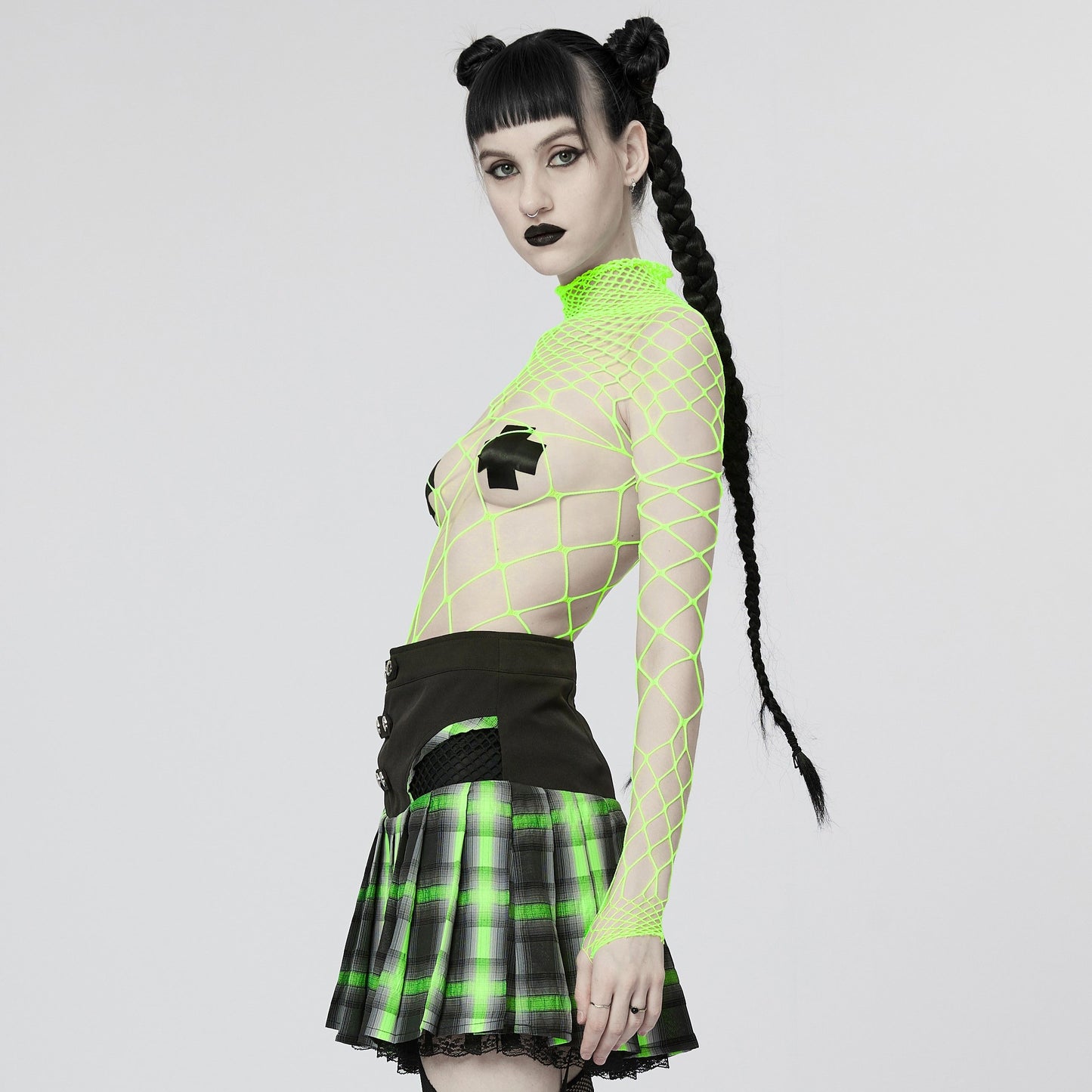 Neon Green Net Body