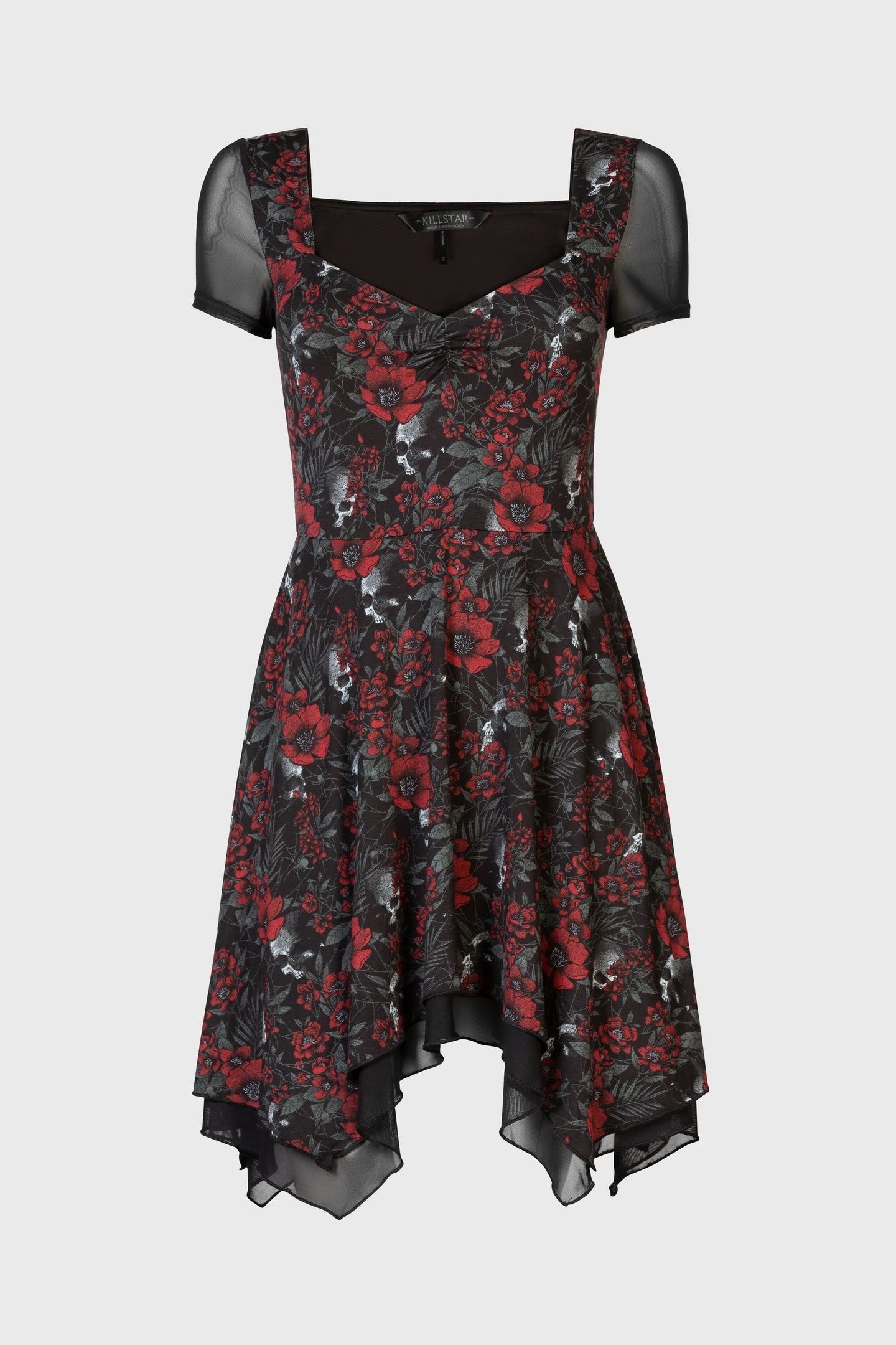 Killstar Crimson Decay Mini Jurk