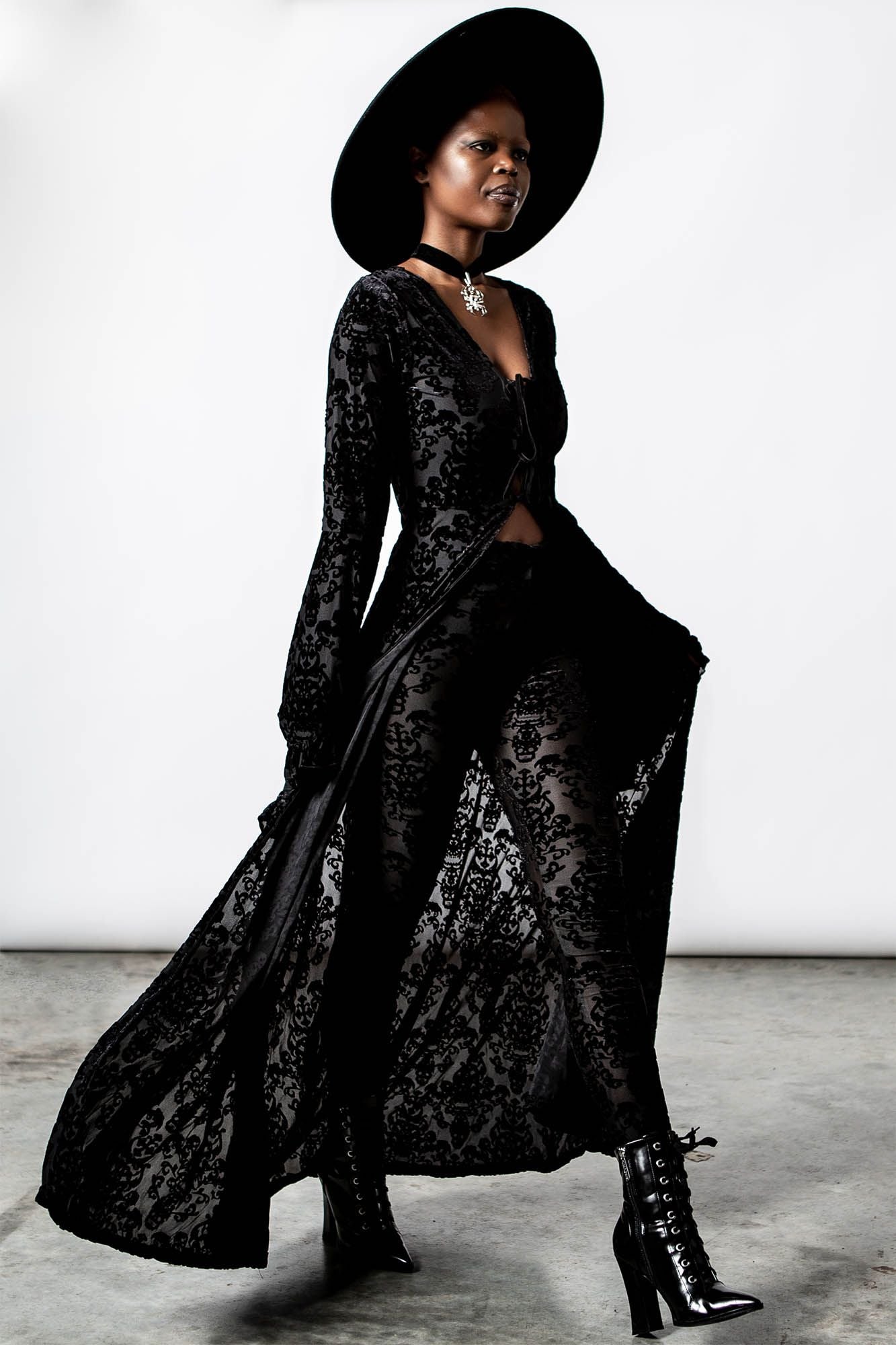Killstar Inferno Velvet Duster
