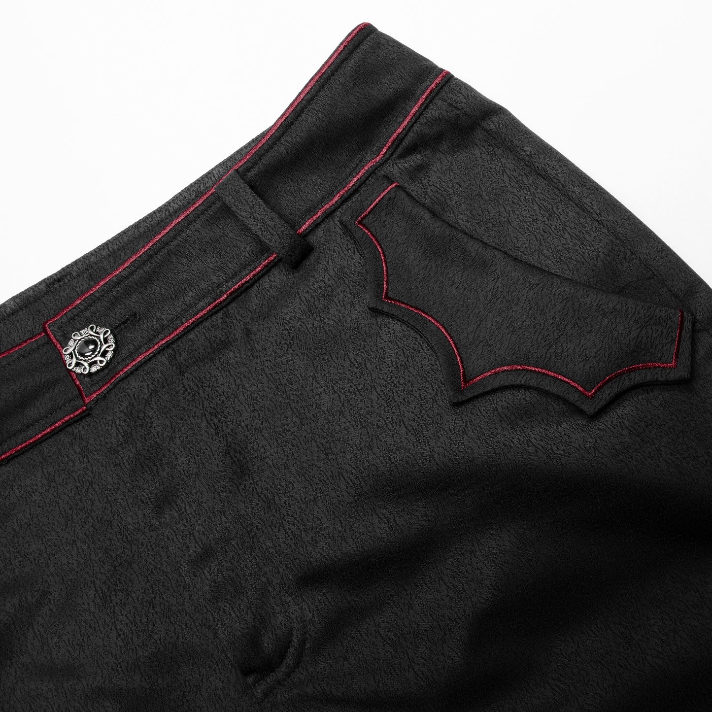 Ceremony Broek Zwart Rood