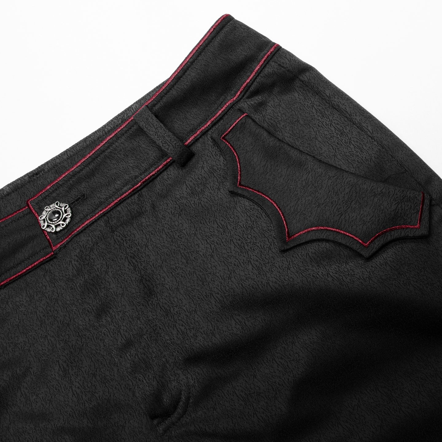 Ceremony Broek Zwart Rood