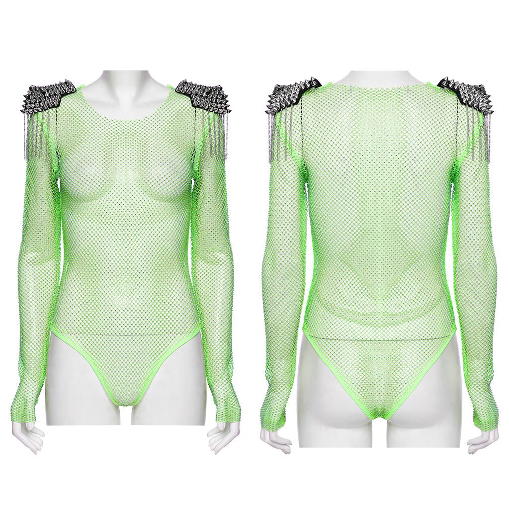 Tempo Bodysuit Neon Green