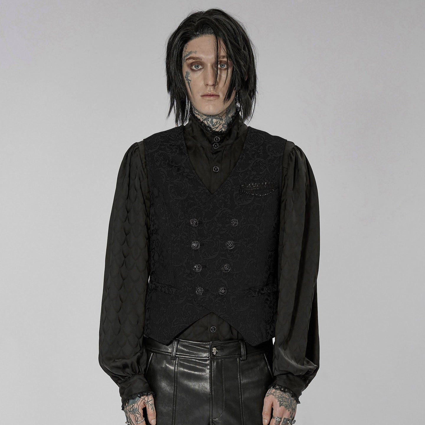 Somebody Waistcoat Black