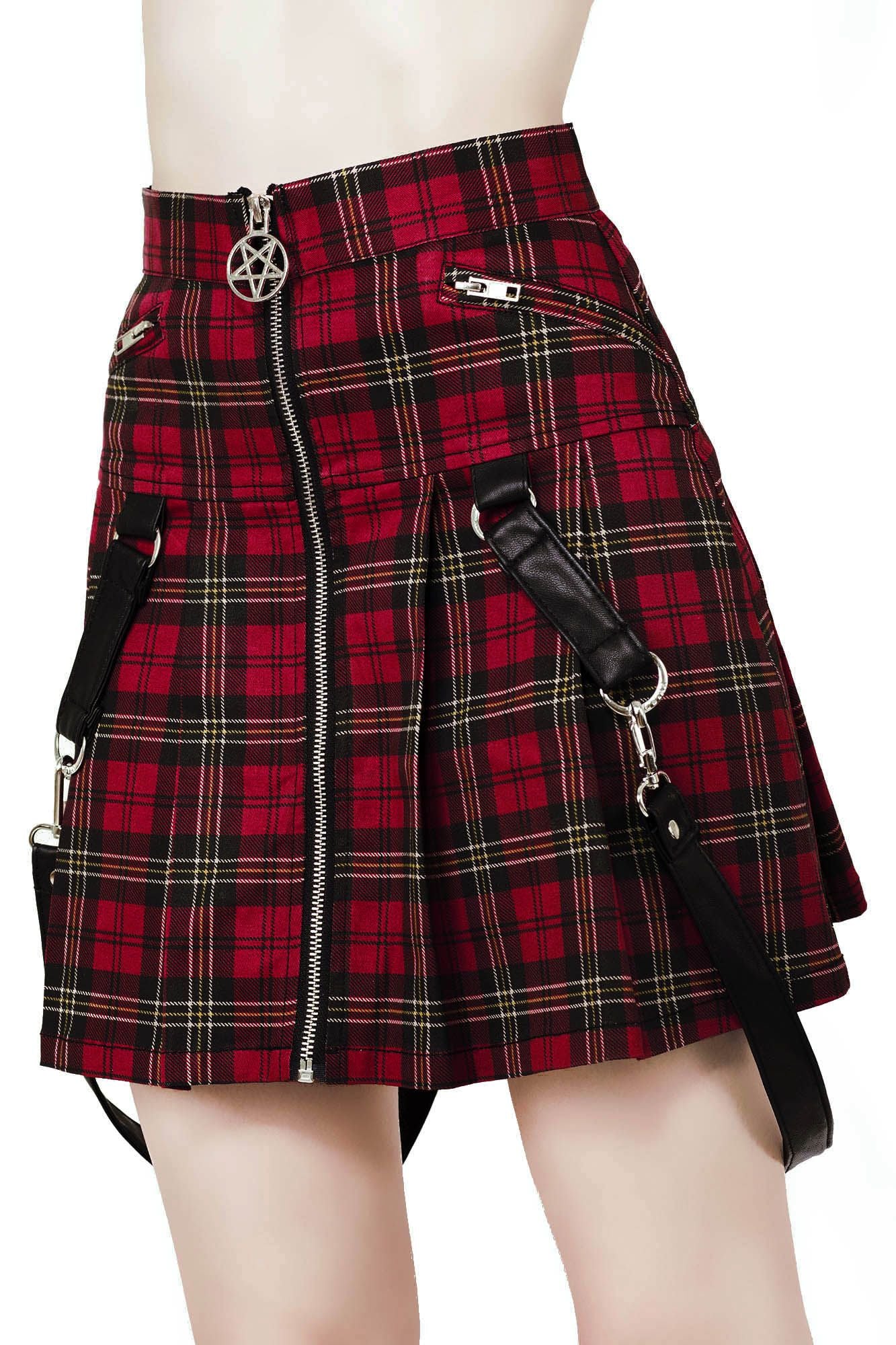 Killstar Dead Beatz Mini Skirt