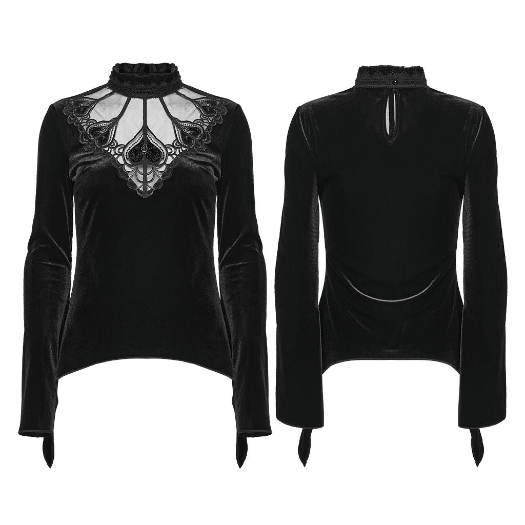 Losing Sense Top Zwart
