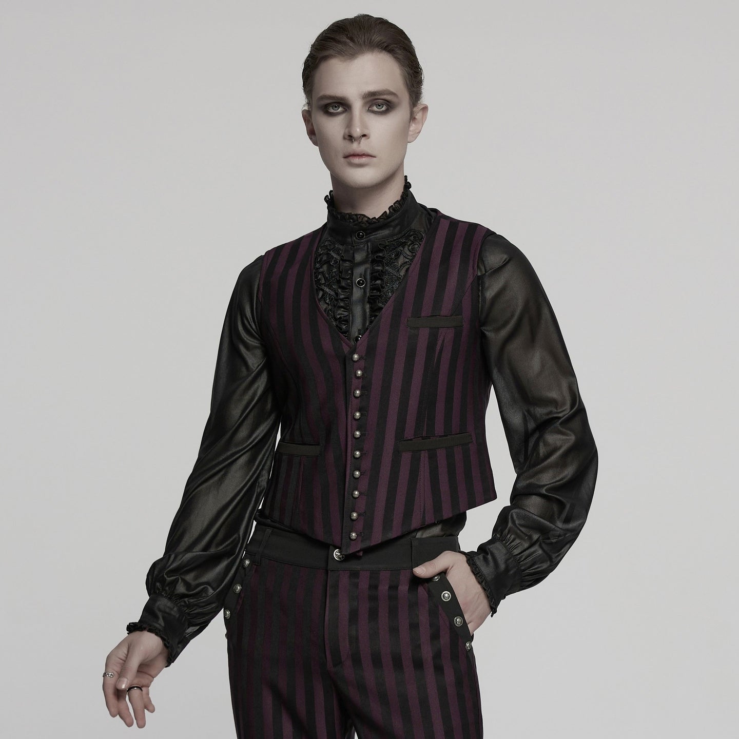 Thrill Gilet Zwart - Rood