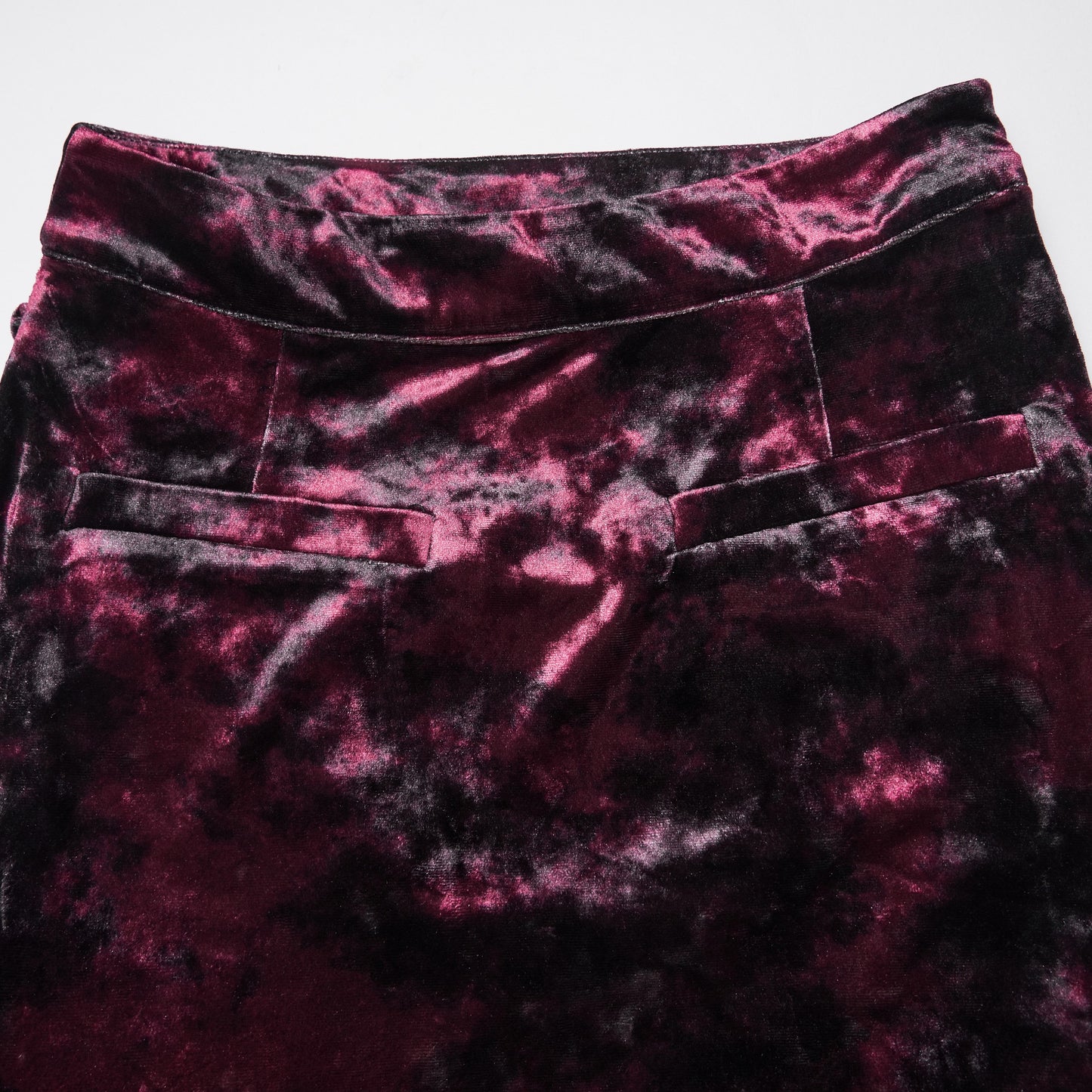 Broken Promise Maxi Rok Rood - Zwart