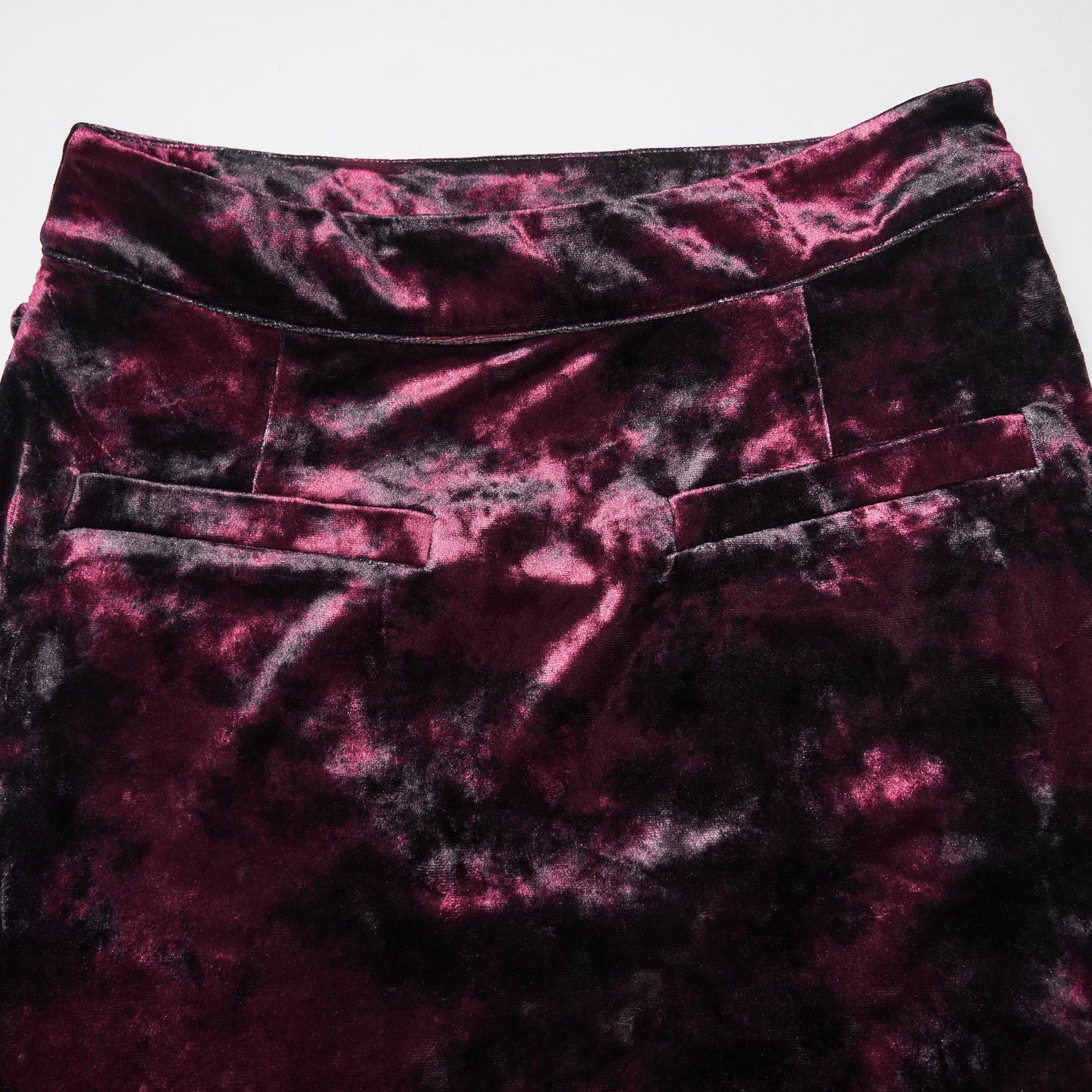 Broken Promise Maxi Rok Rood - Zwart