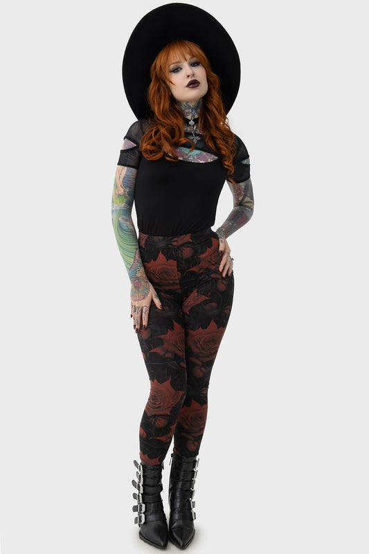 Killstar Blood Rose Legging